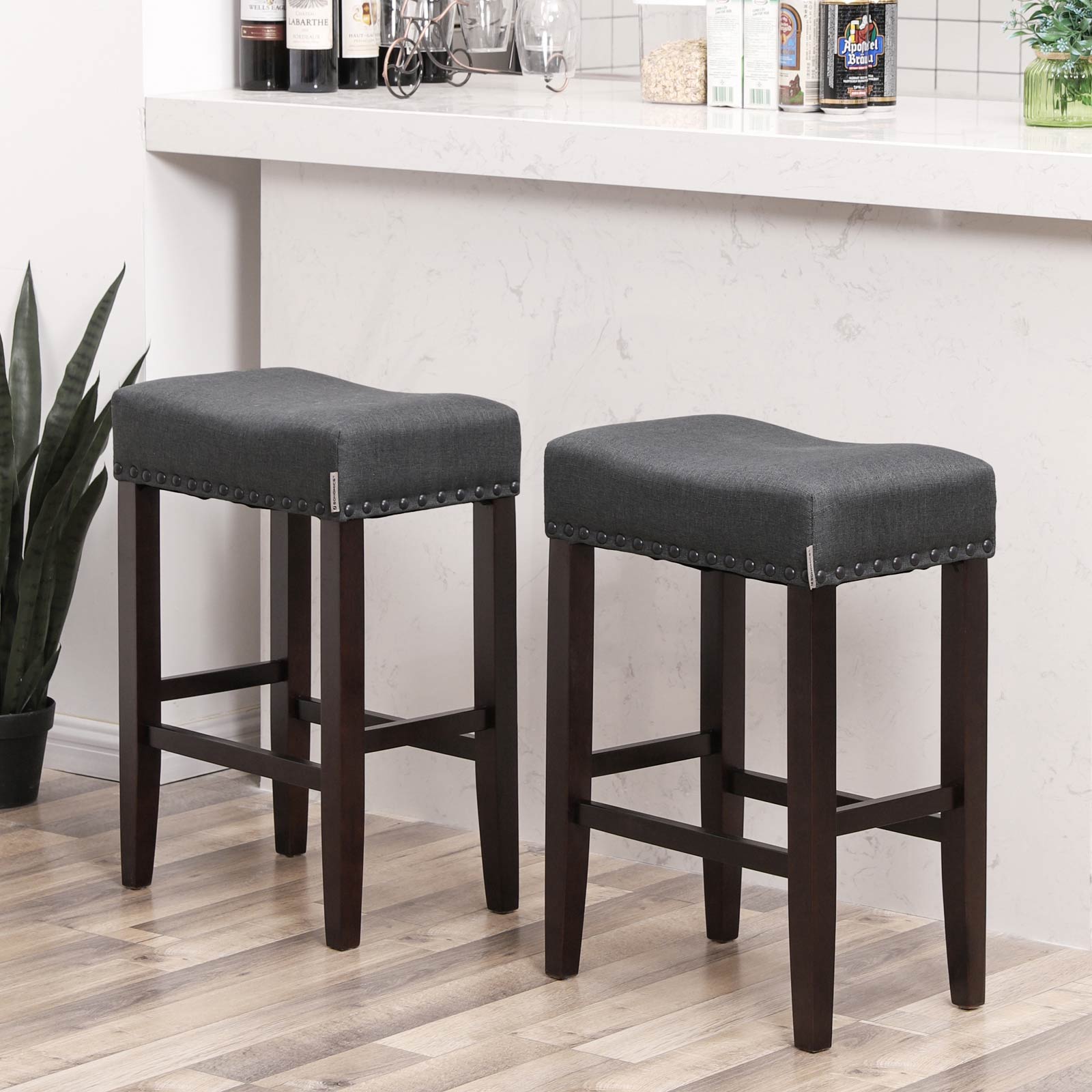 Bar Counter Stools Set Bar Stool SONGMICS