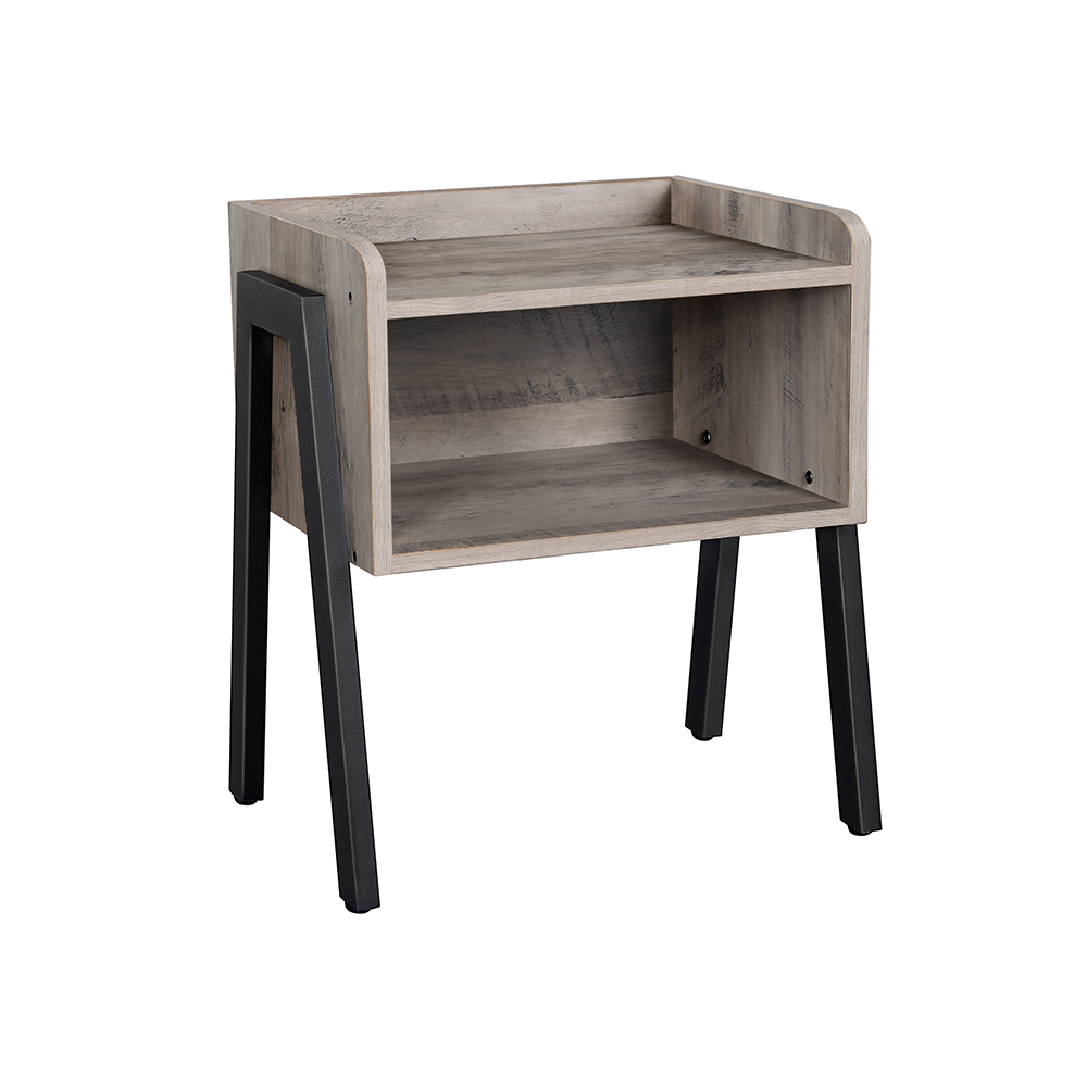 VASAGLE ALINRU Nightstand, Stackable End Table, Side Table for Small