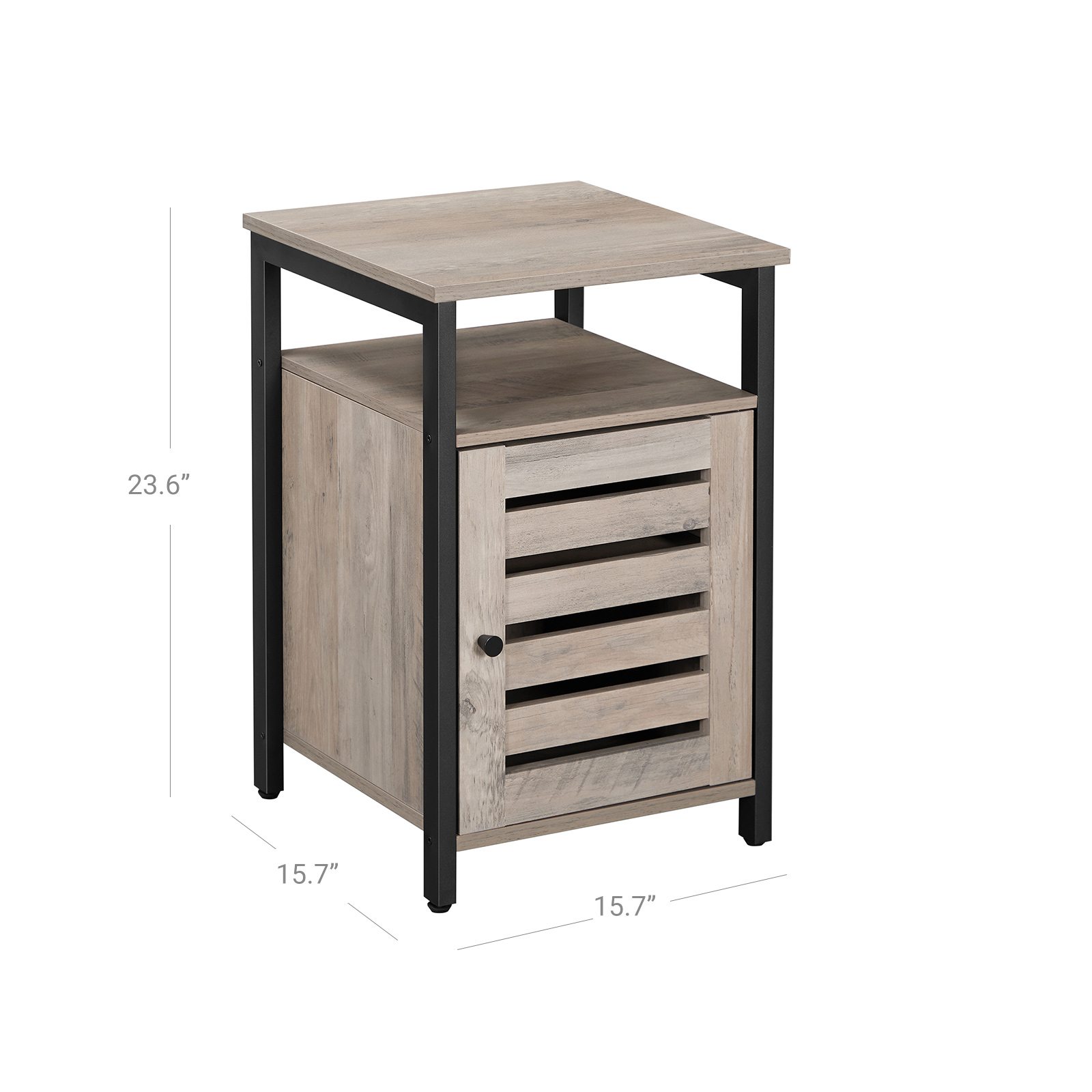 Gray Nightstand with for Sale Home Furniture VASAGLE by