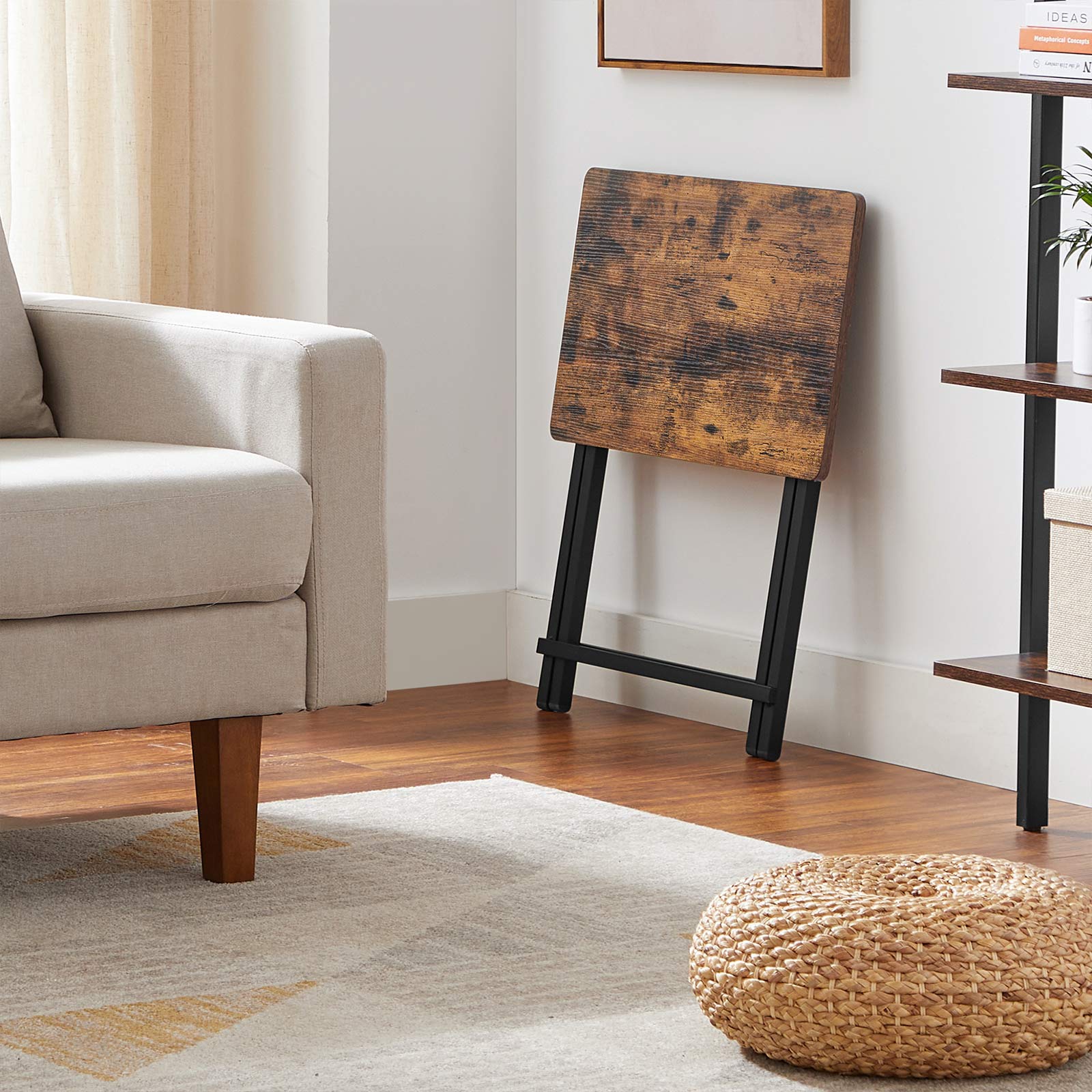 Folding TV Tray Set for Sale Home Furniture VASAGLE by SONGMICS