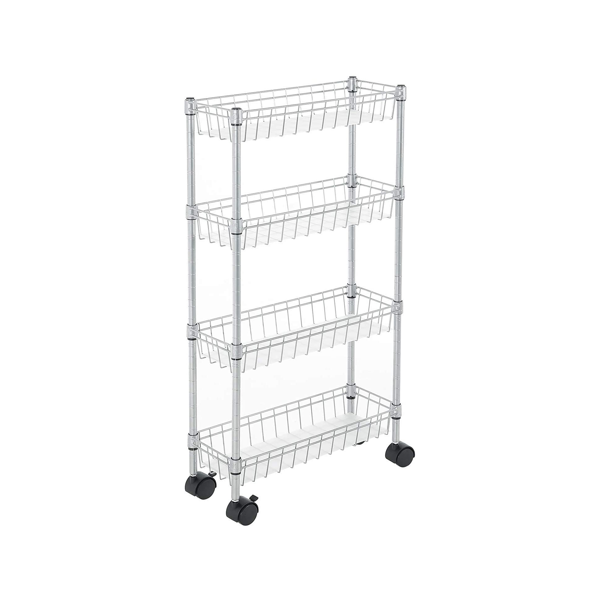 4 Tier Narrow Kitchen Cart SONGMICS   ULGR204S01 1 