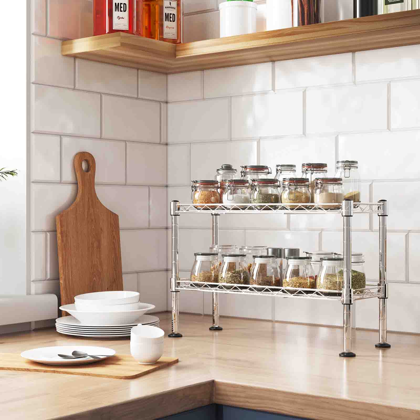 Countertop Spice Rack Kitchen Rack SONGMICS