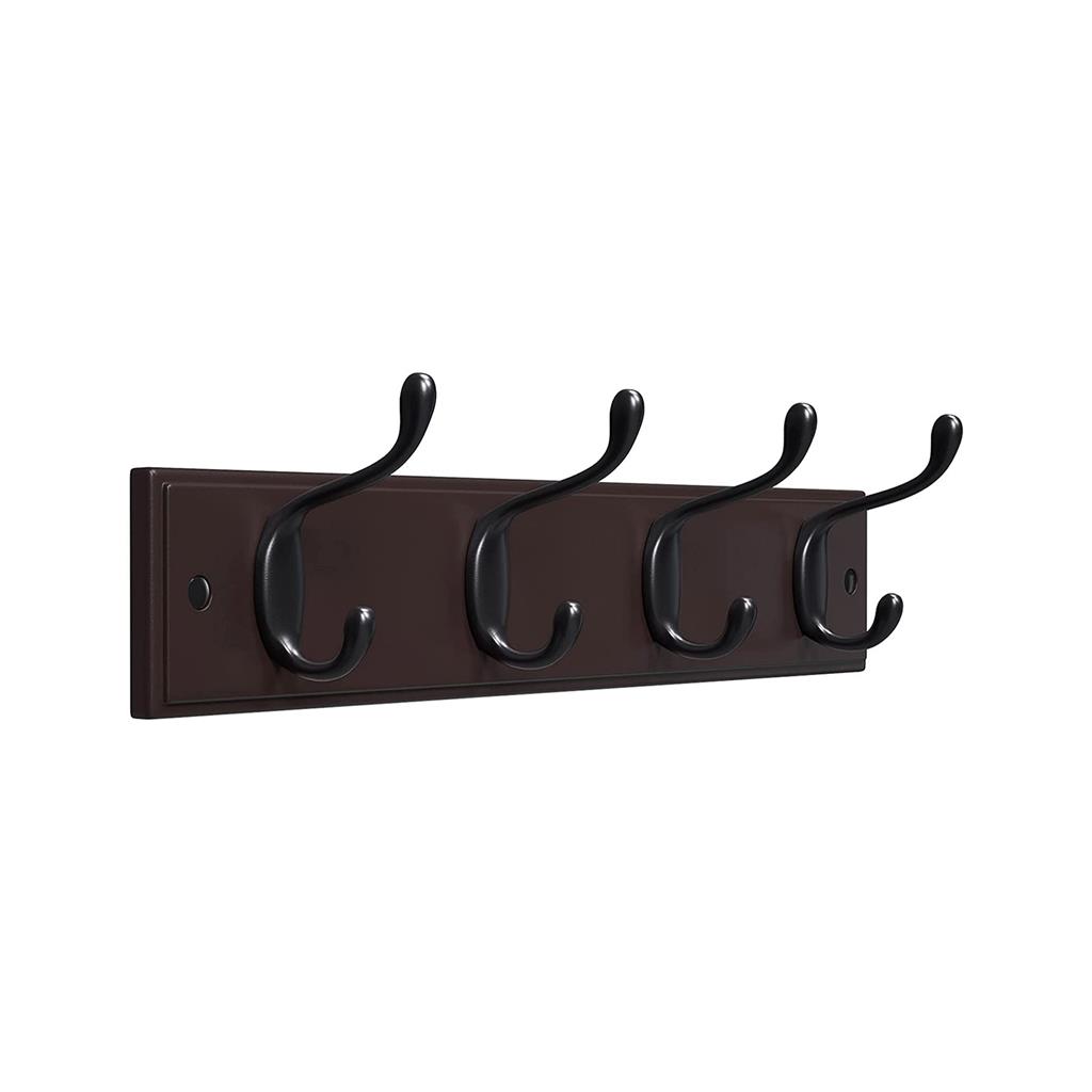 4 Metal Hooks Rack SONGMICS