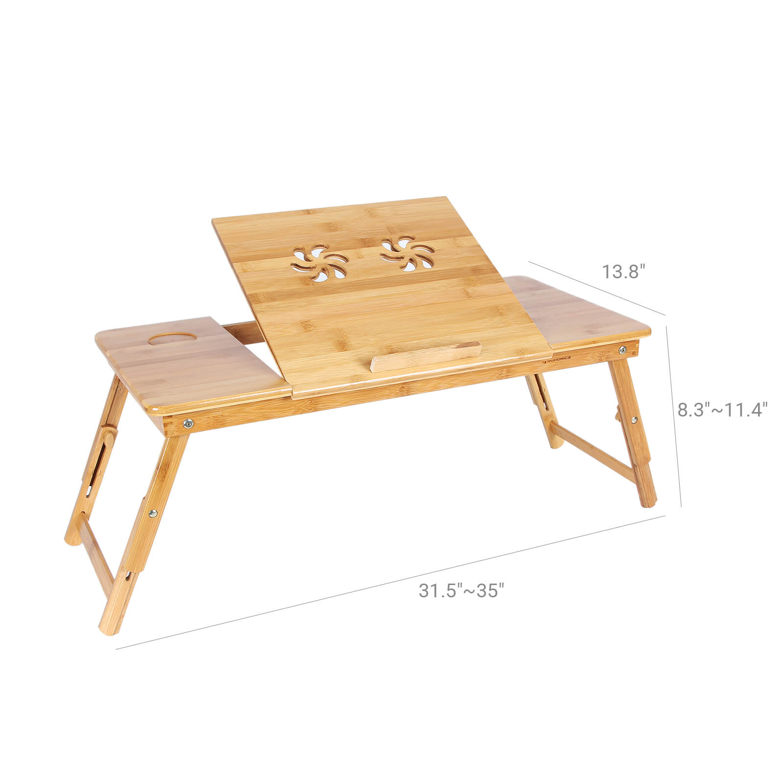 Tilting Top Laptop Desk Laptop Desk SONGMICS