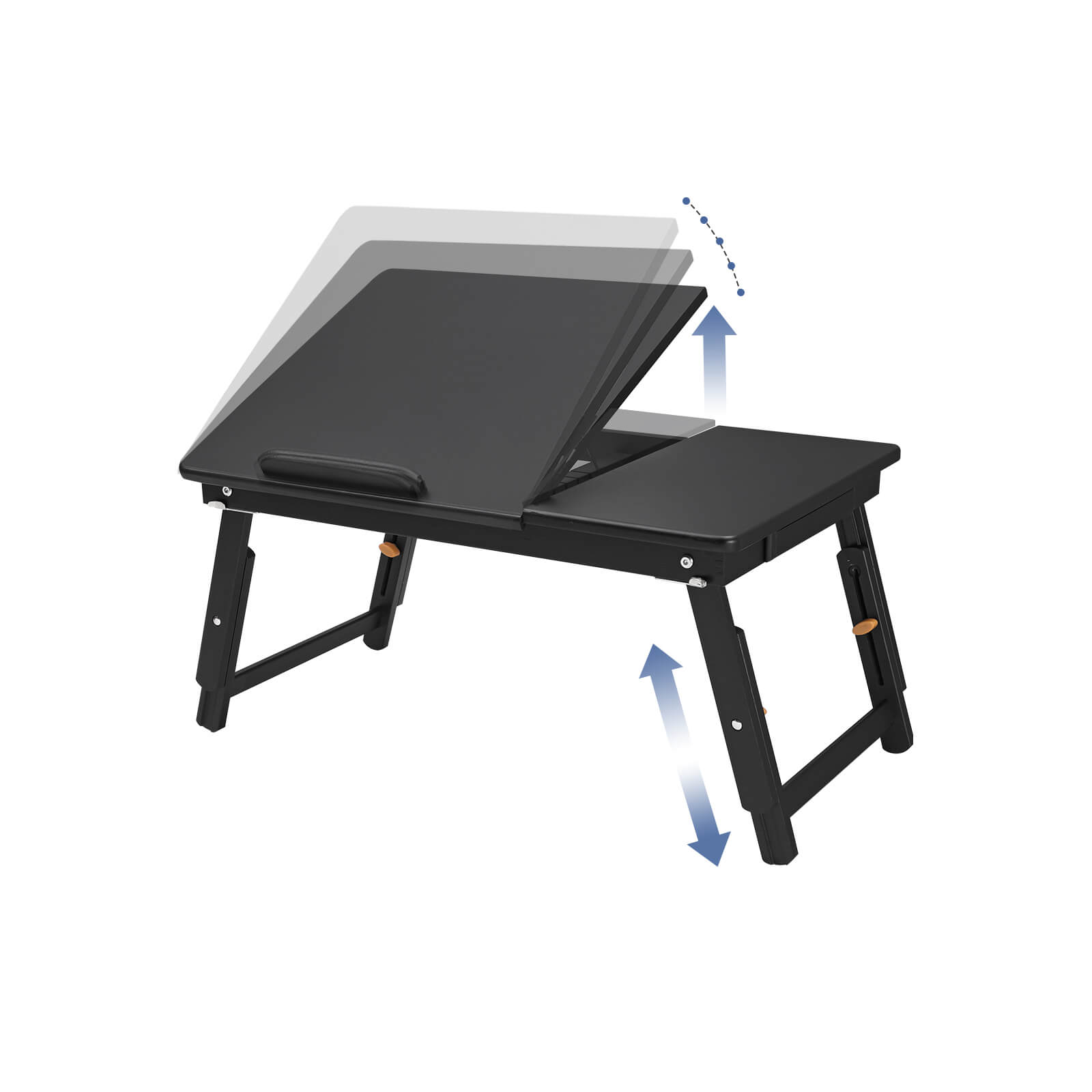Foldable Laptop Table with Tilting Top Home Office SONGMICS