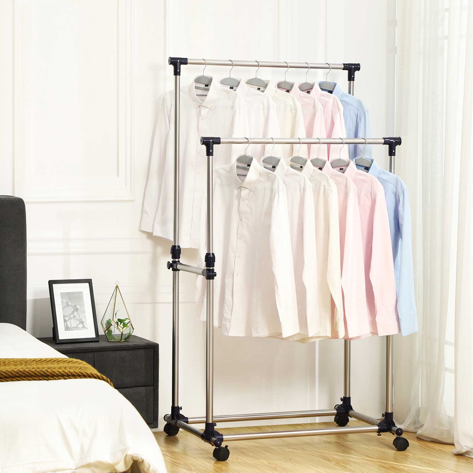 Double Rod Garment Rack