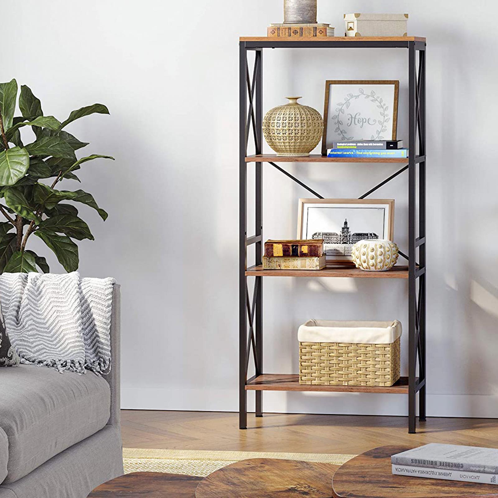 Freestanding Bookshelf for Sale Home Office Furniture VASAGLE by