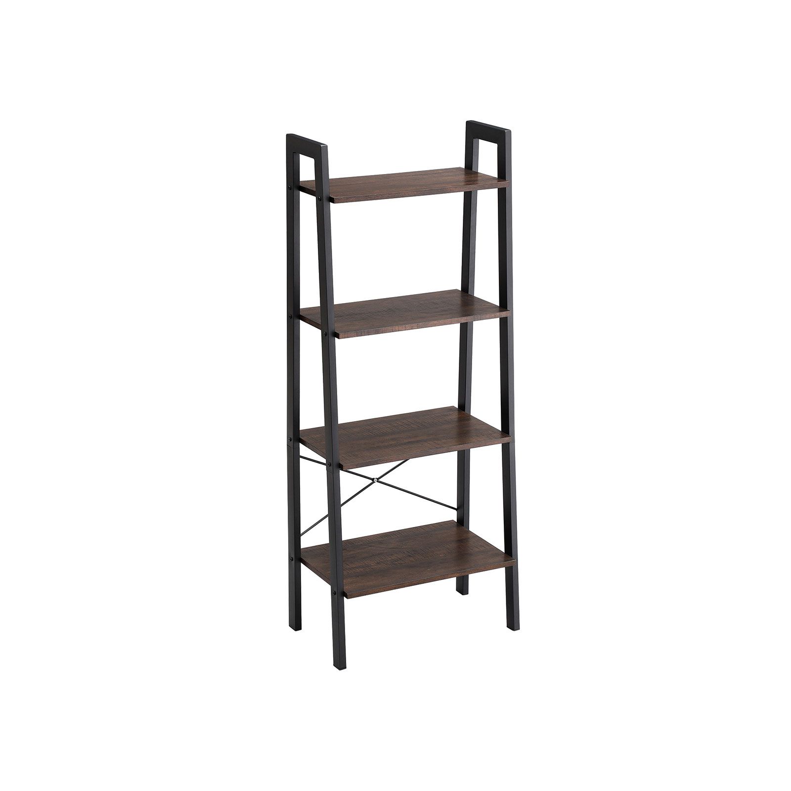 Metal Frame Storage Shelf Ladder Shelf VASAGLE by SONGMICS