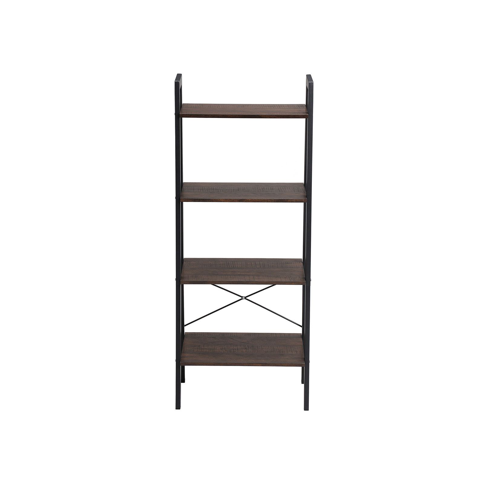 Metal Frame Storage Shelf Ladder Shelf VASAGLE by SONGMICS