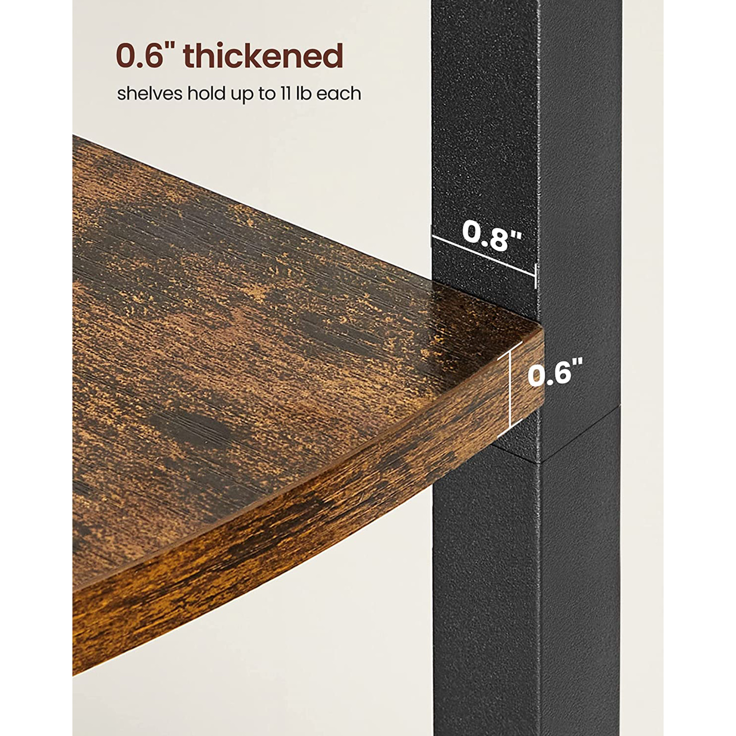 5 Tier Corner Shelf VASAGLE