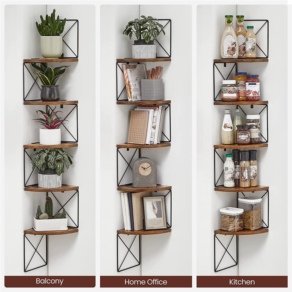 5Tier Corner Shelf VASAGLE