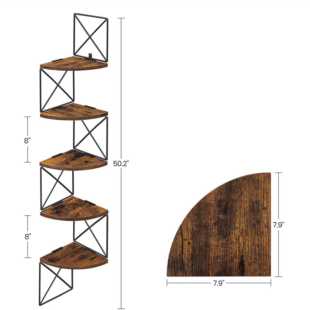 5-Tier Corner Shelf | VASAGLE