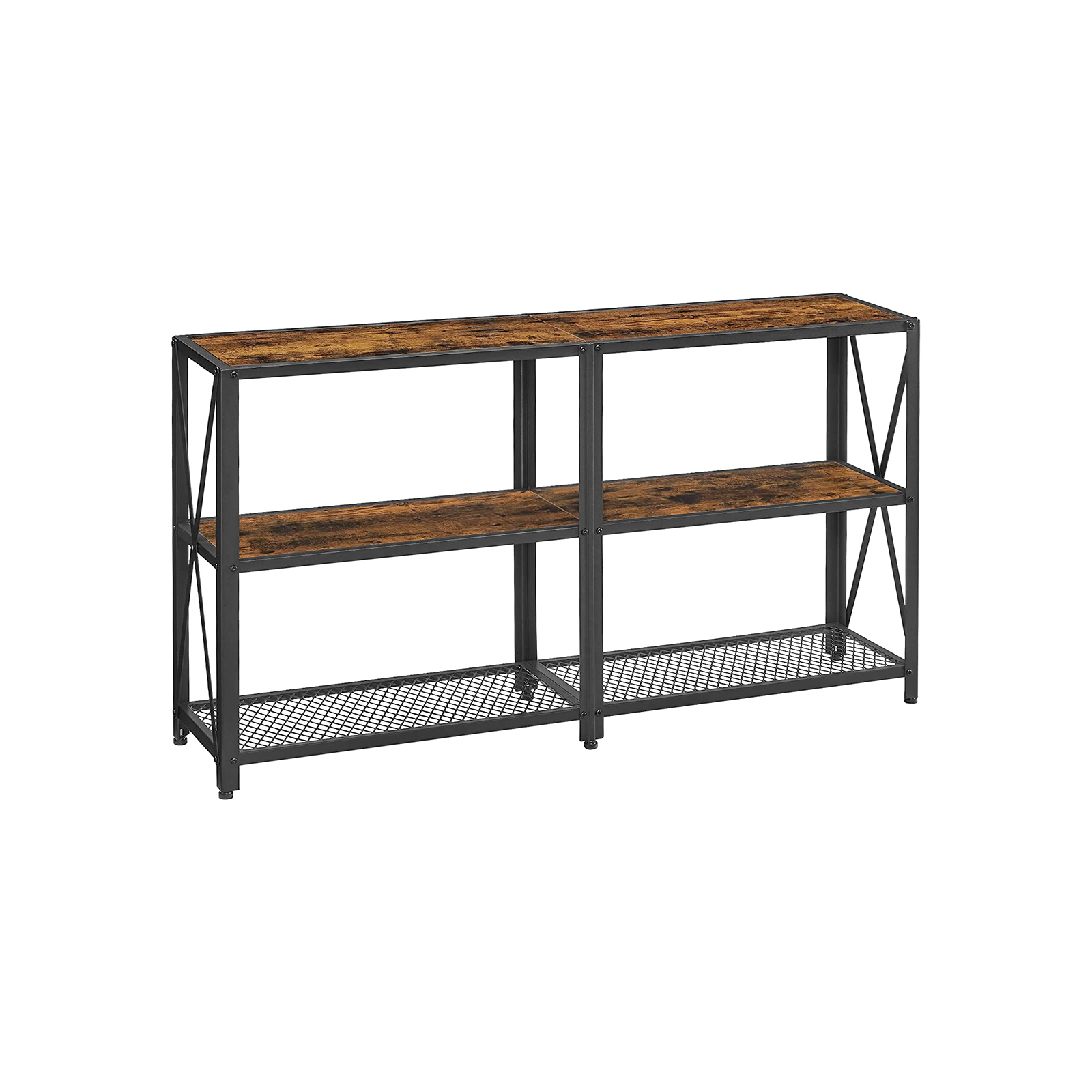 Industrial 3Tier Sofa Table for Sale Home Furniture VASAGLE by