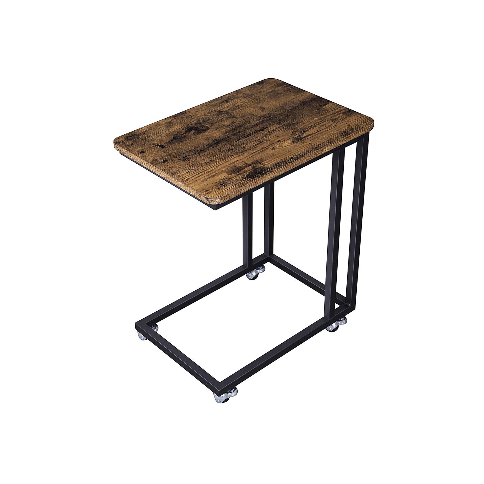 Side Table on Wheels | Home Furniture | VASAGLE by SONGMICS