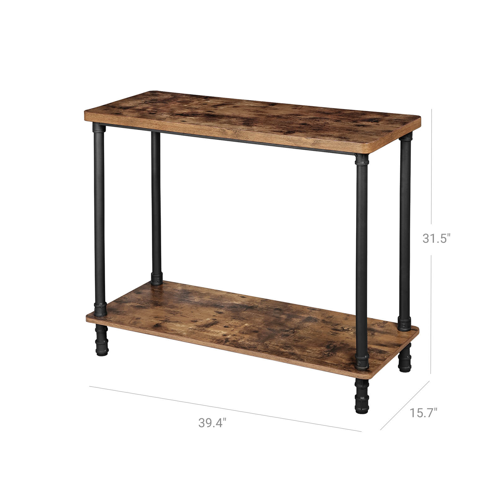 Pipe Legs Console Table Console Table VASAGLE by SONGMICS