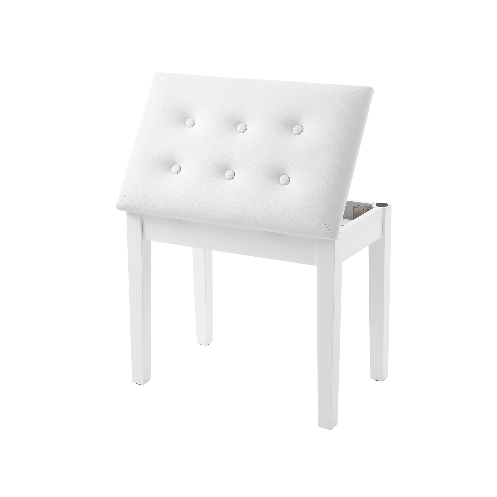 Rubberwood Legs Vanity Bench