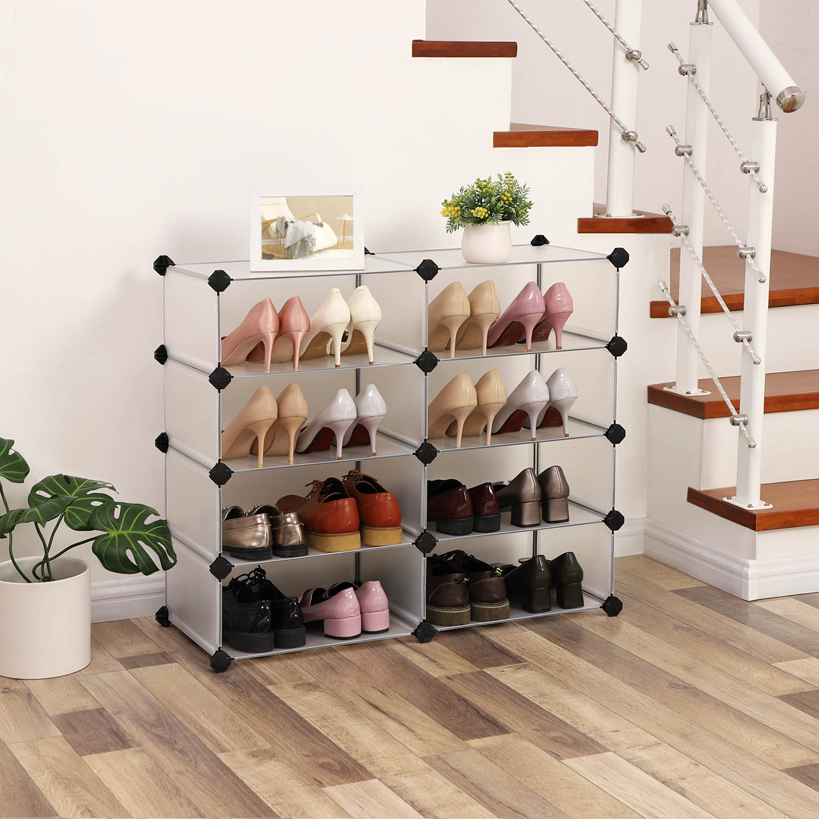 8 Cubes Organizer Unit Cube Organizer SONGMICS