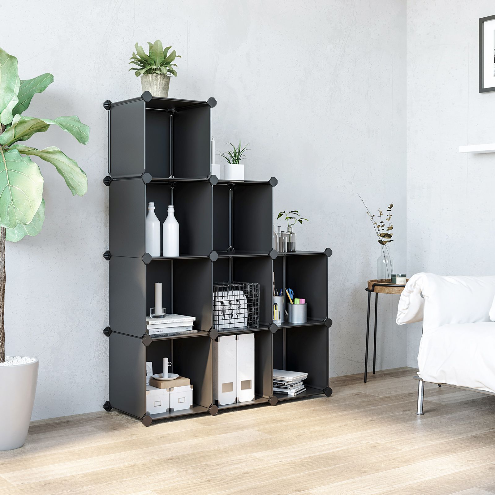 9 Cubes Closet Shelves