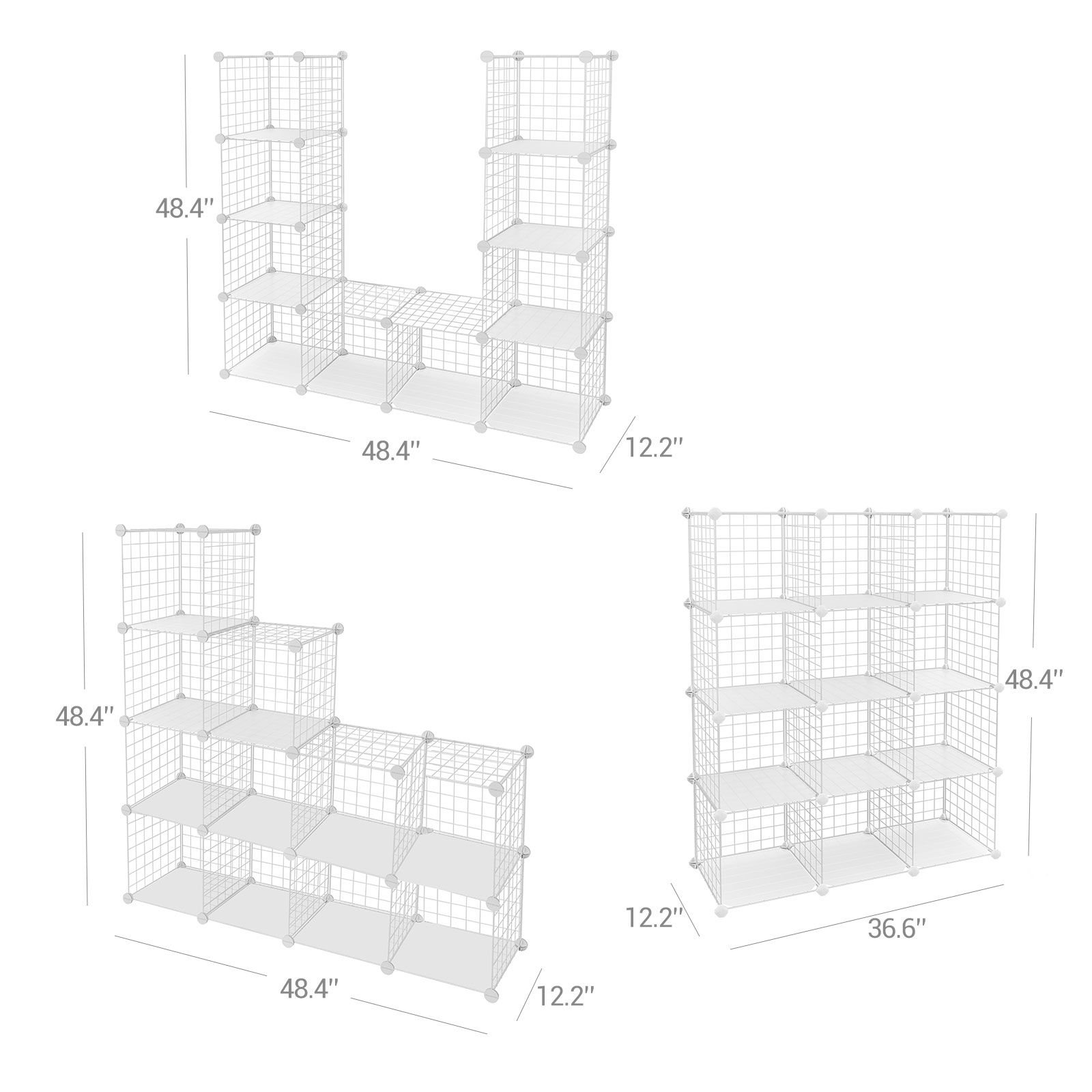 12 Cubes Storage Cube