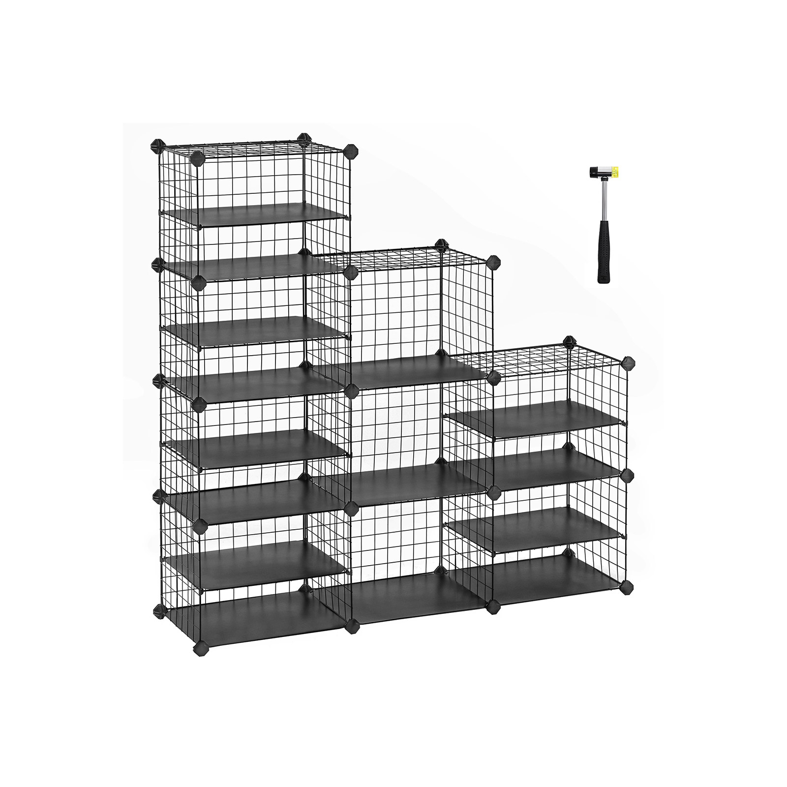 Interlocking Cube Storage Unit Cube Organizer SONGMICS