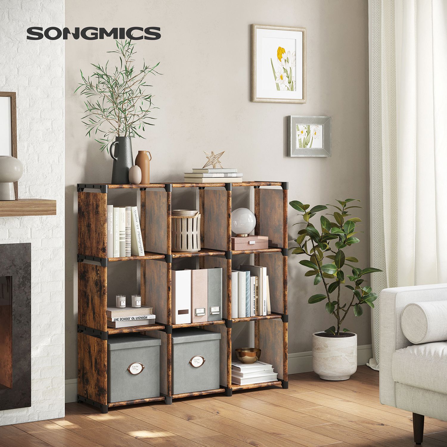 9Cube DIY Storage Shelves SONGMICS