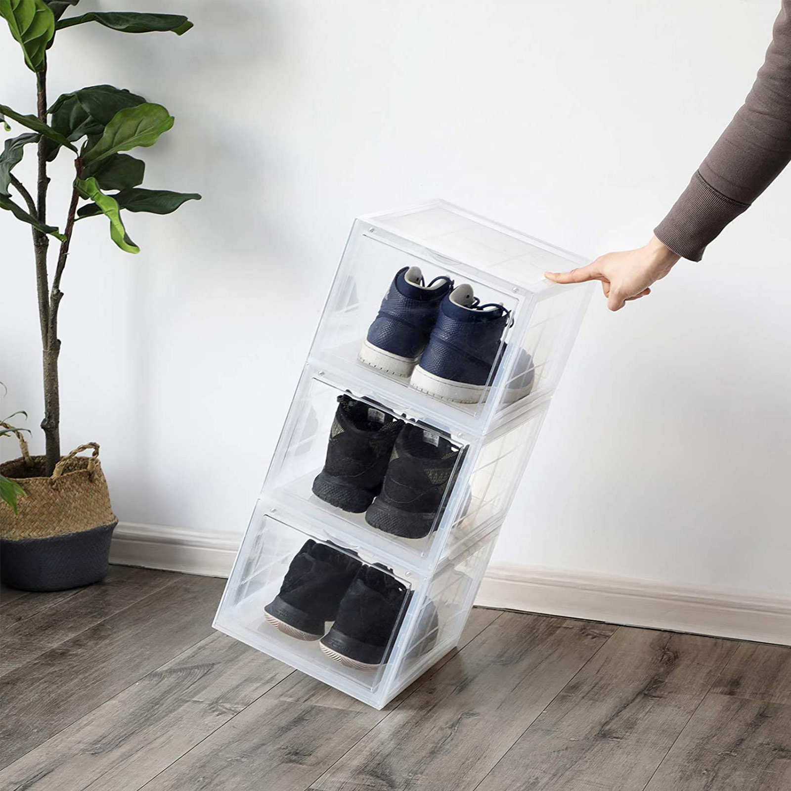 Plastic Shoe Storage Organizers