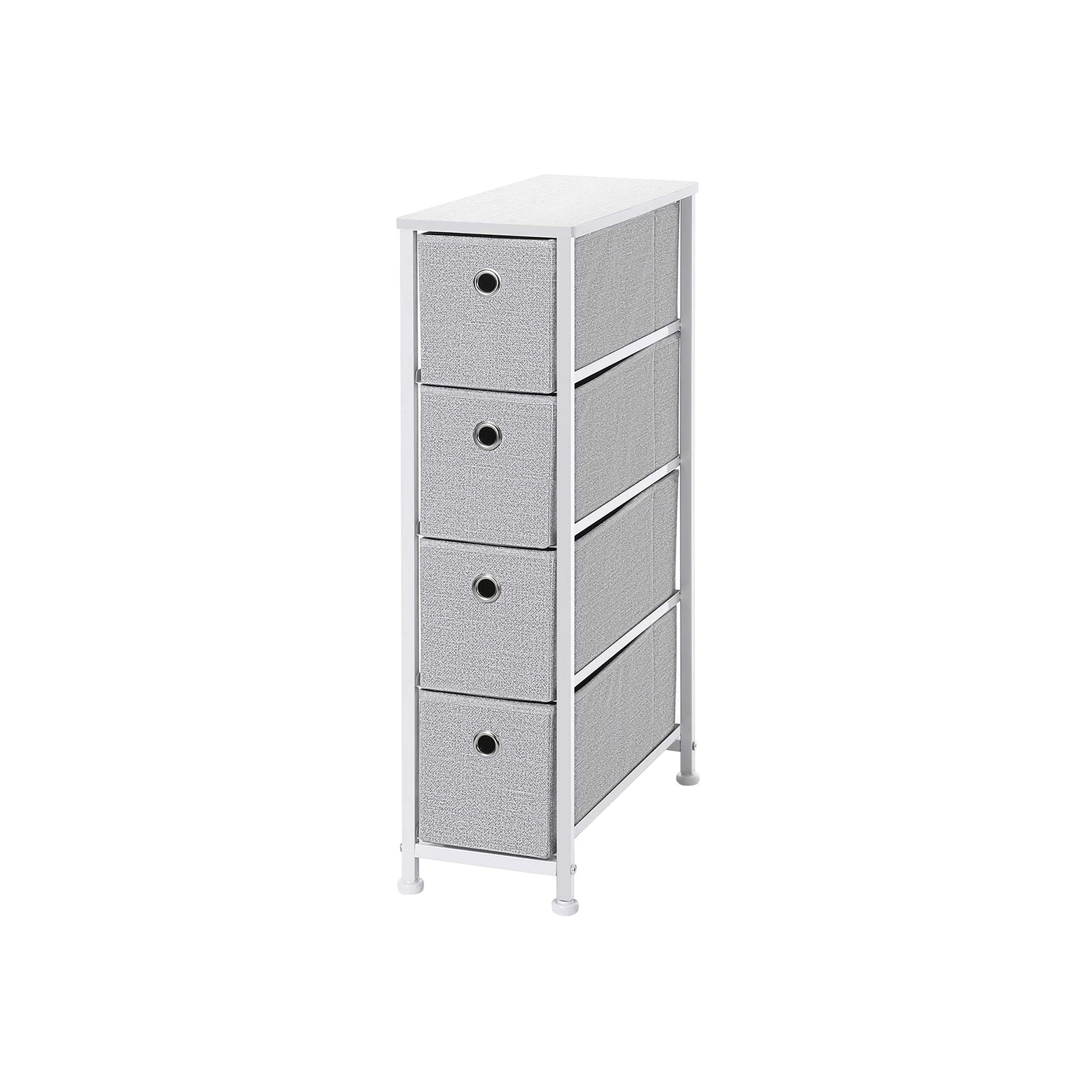 4 Drawers Narrow Dresser