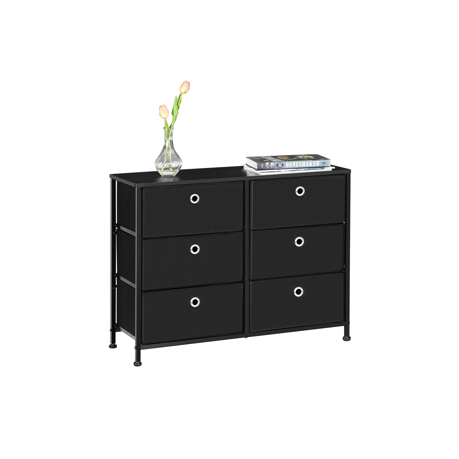 Fabric Drawers Storage Unit Dresser SONGMICS