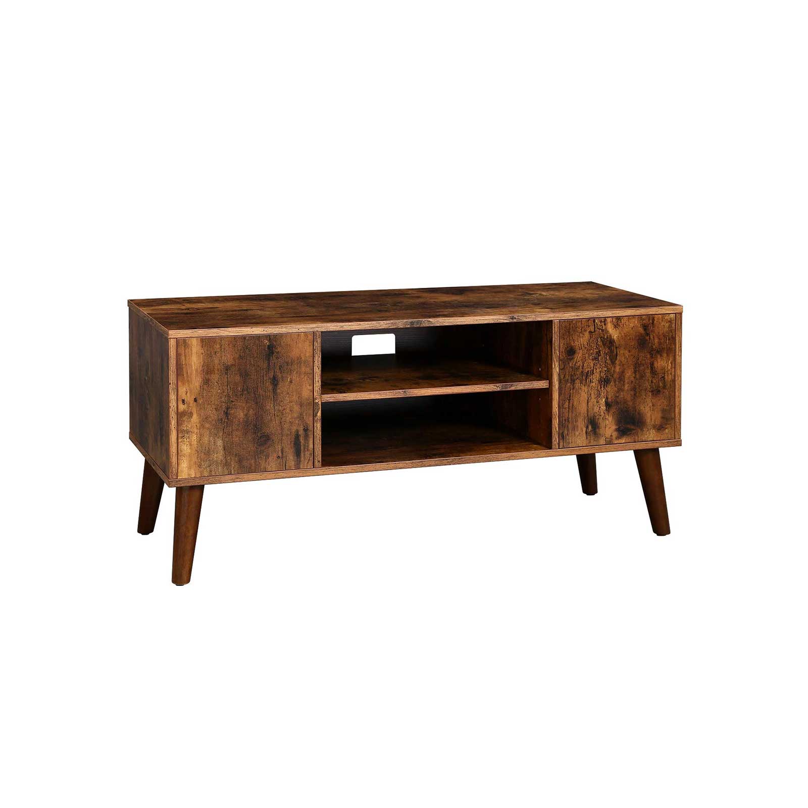 Retro Style TV Stand Console with Home Furniture VASAGLE by