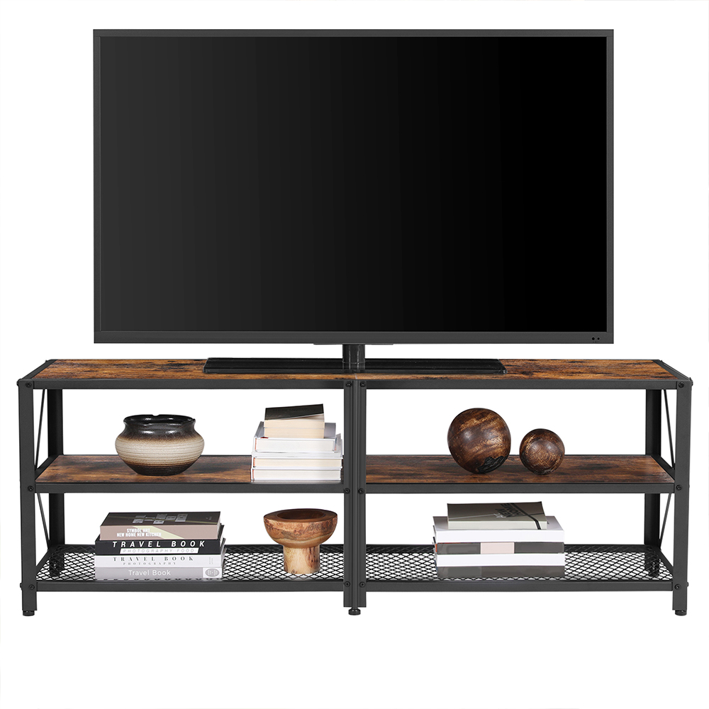 Industrial Large TV Stand Entertainment Center | Home Furniture ...
