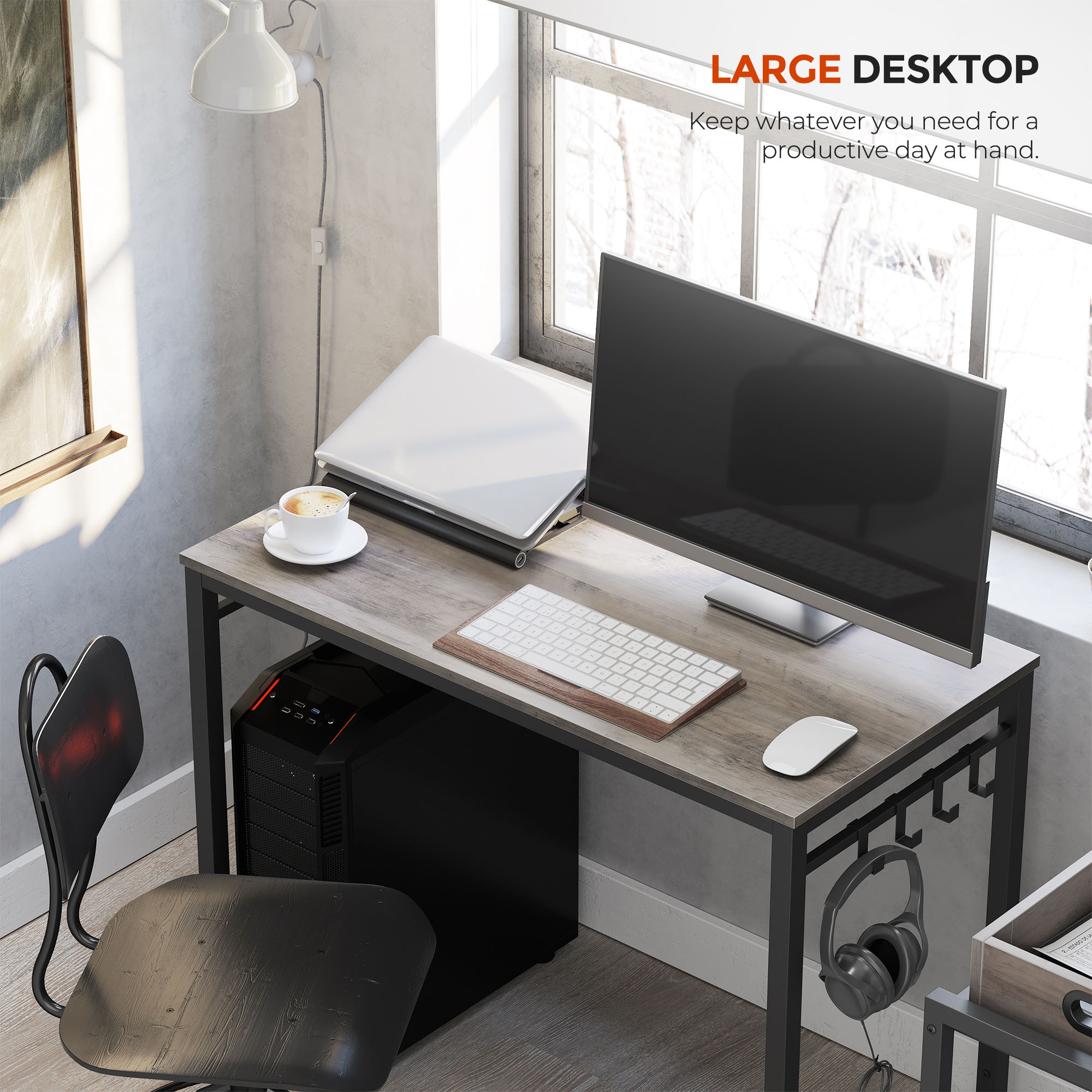 Steel Frame Office Desk