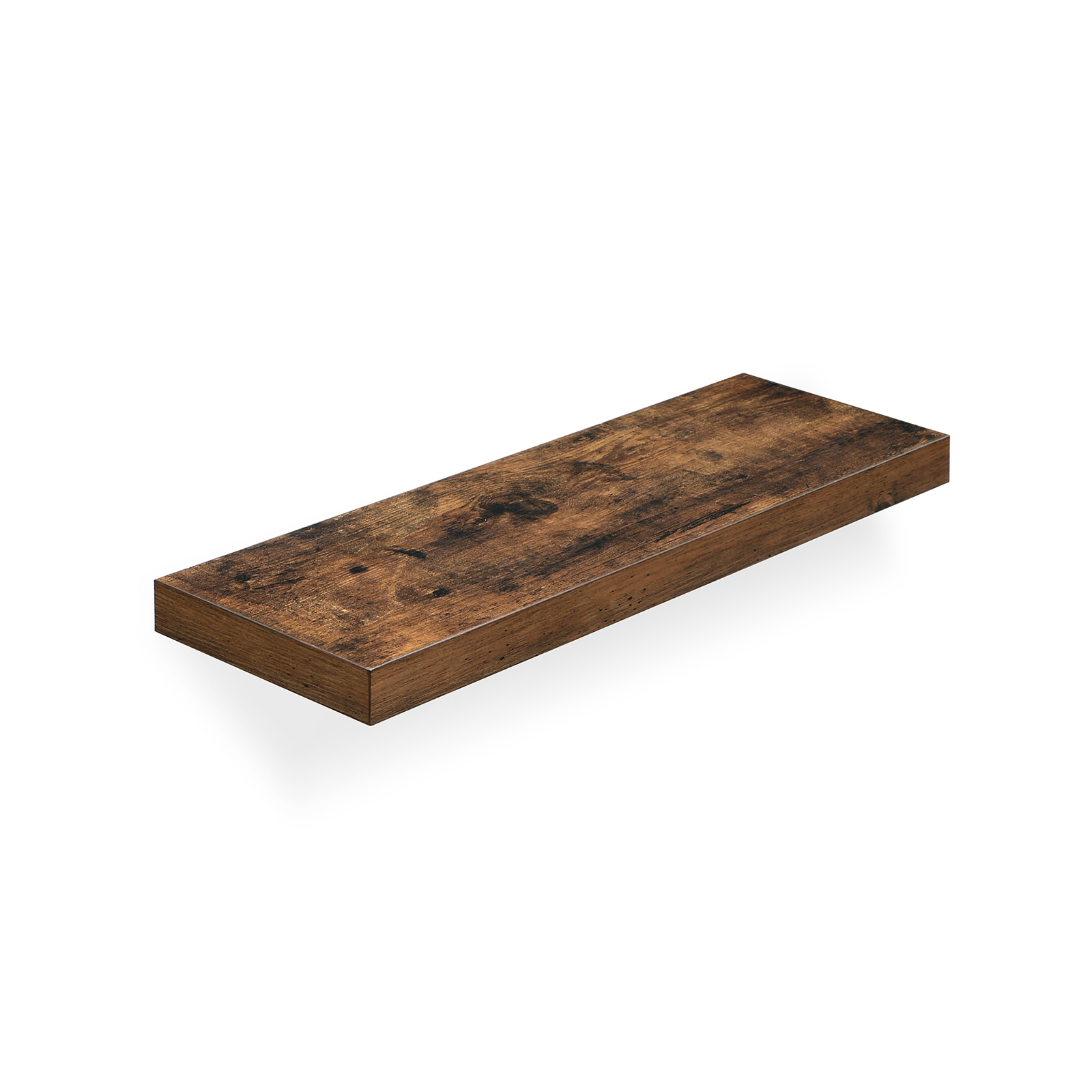 Wood Grain Floating Shelf Floating Shelf VASAGLE by SONGMICS