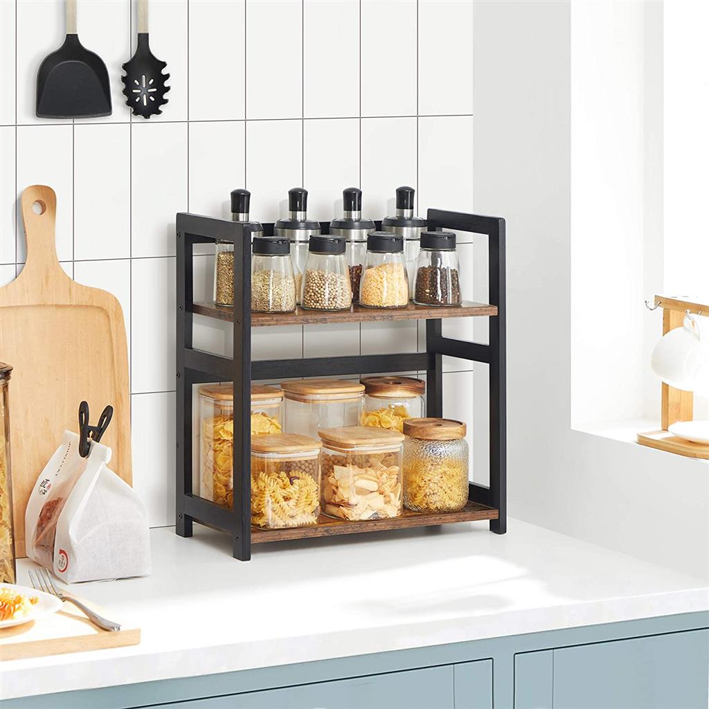 2Tier Counter Shelf SONGMICS
