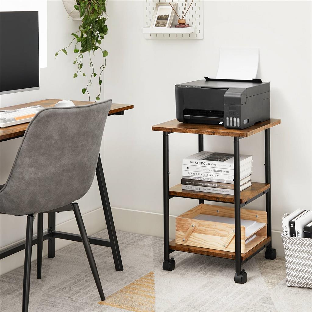 Industrial Printer Stand for Sale Home Office Furniture VASAGLE by