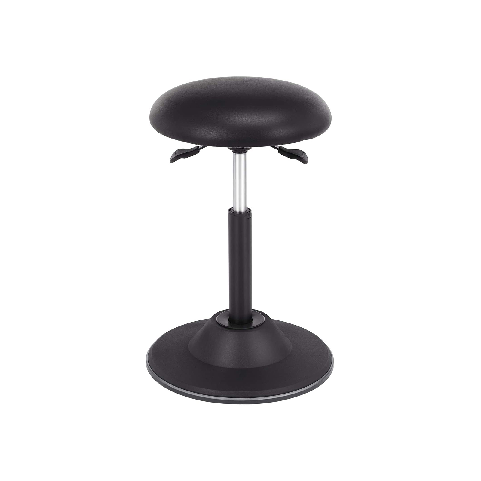 Black 360Â° Swivel Office Stool Chair | Home Office | SONGMICS