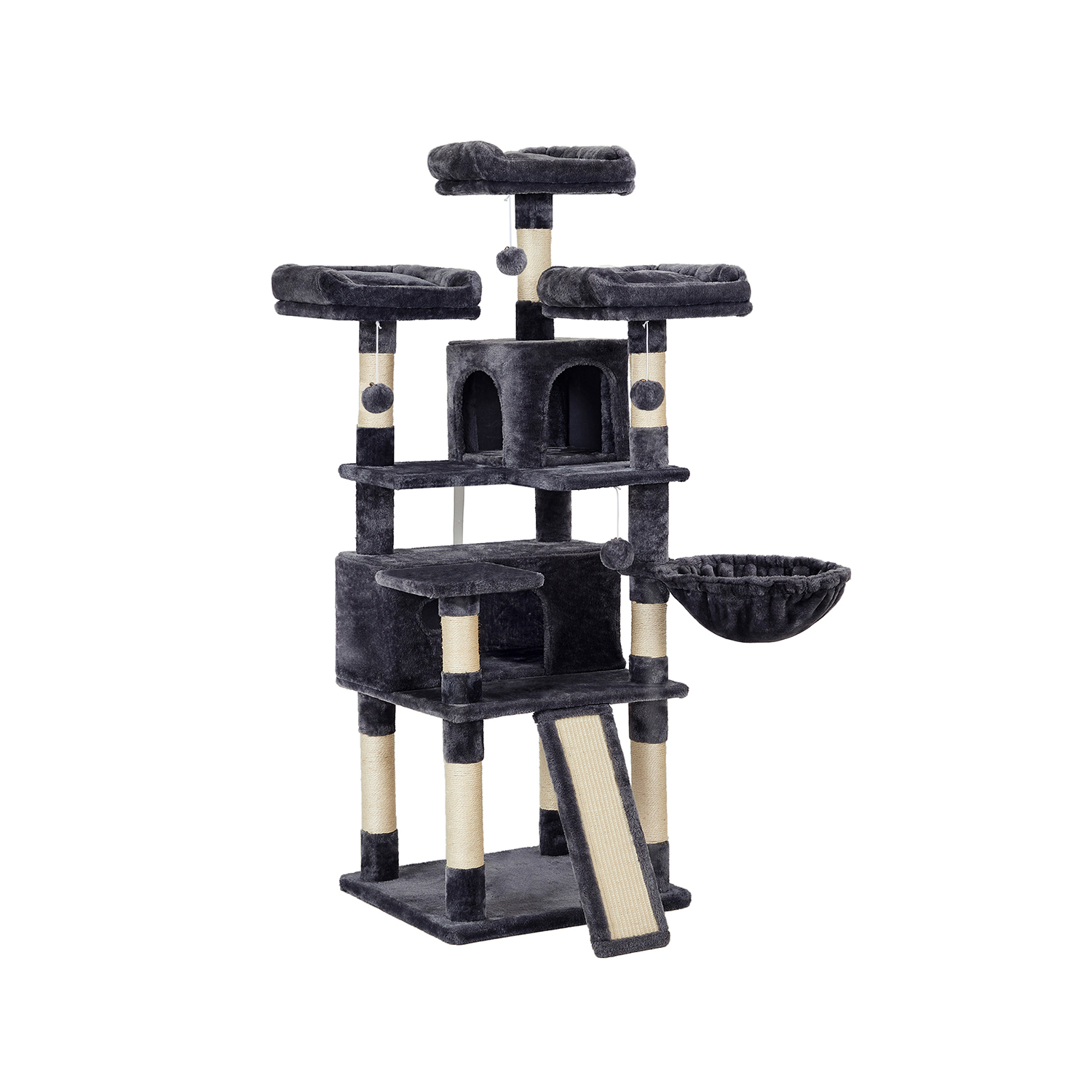 Large Cat Tower with MultiLevels FEANDREA Cat Tree