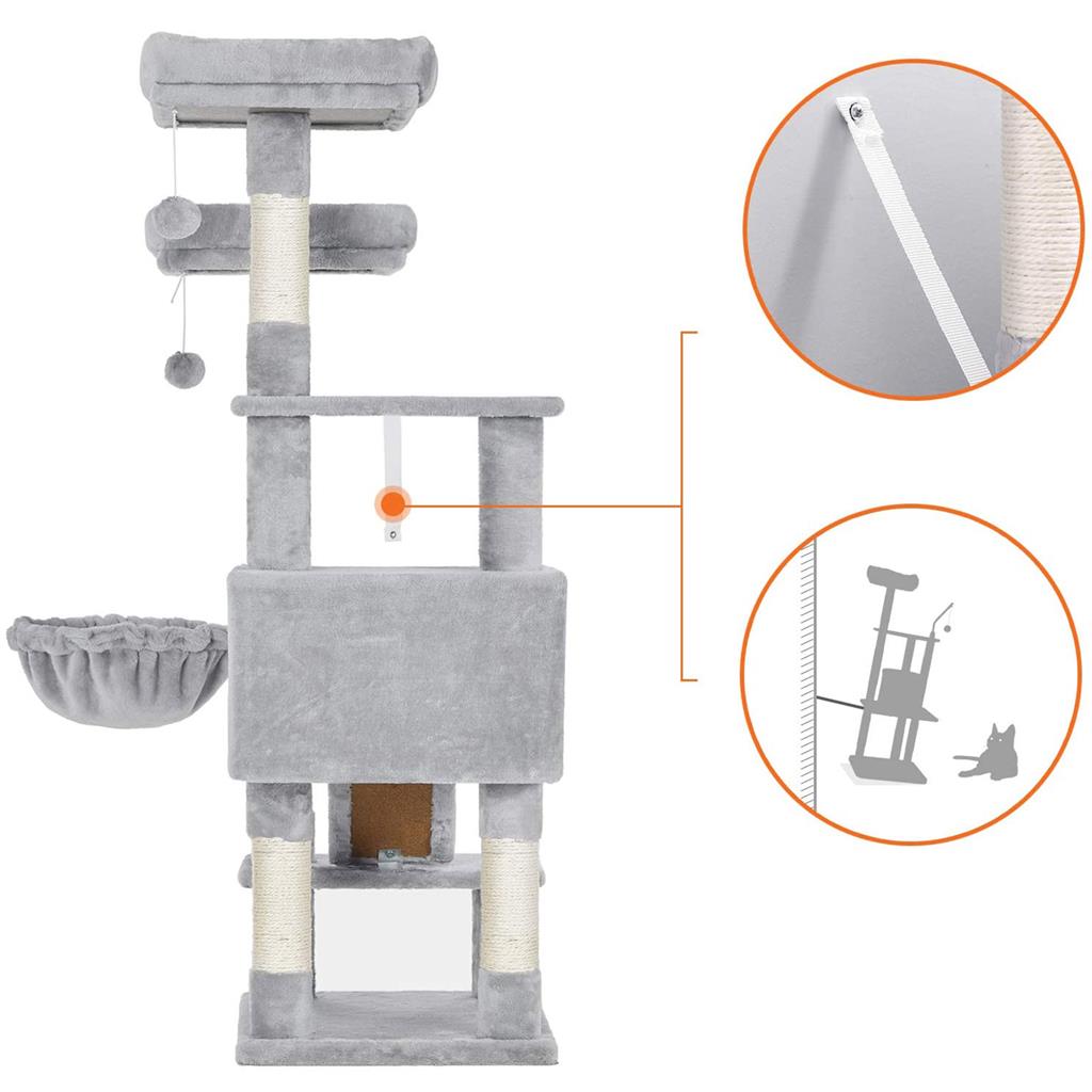 MultiLevel Cat Condo FEANDREA Cat Tree