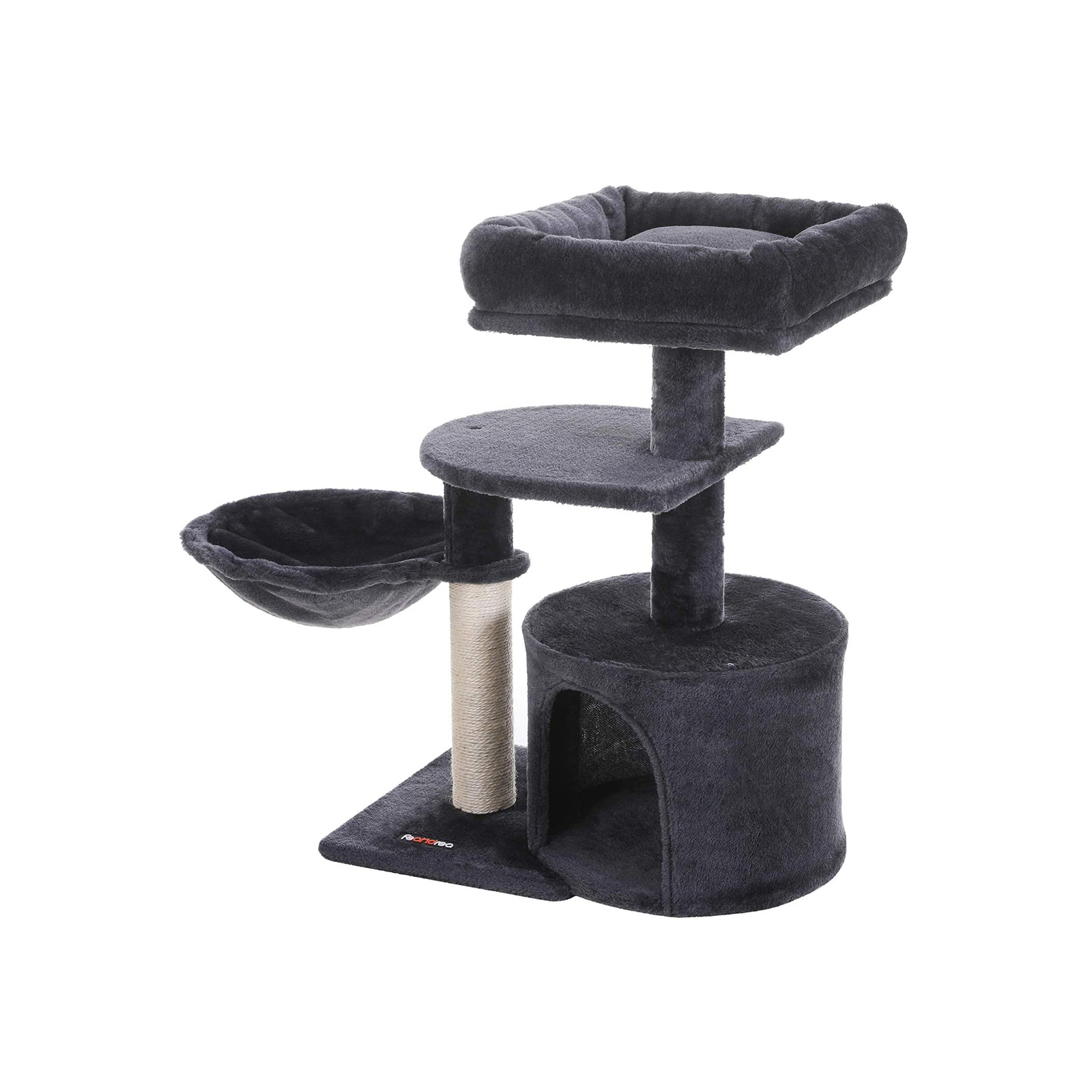 Small Cat Tree with Bed on Top FEANDREA Cat Tree