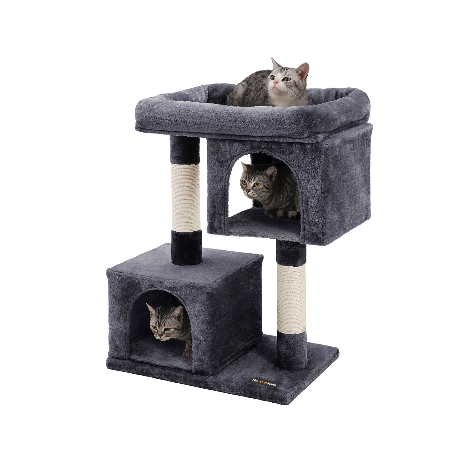 Dual Condo Cat Tree FEANDREA Cat Tree