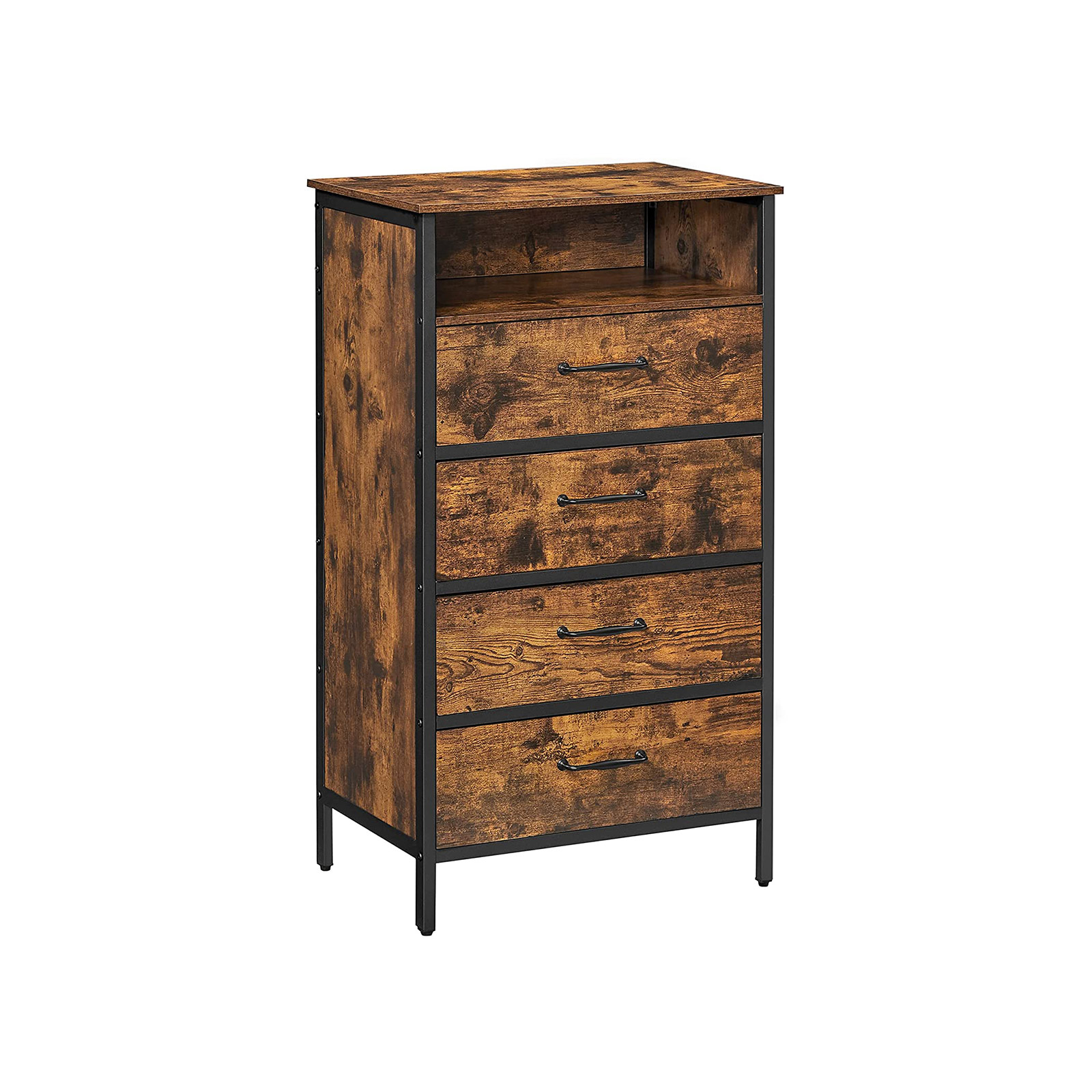 Industrial 4-Drawer Dresser for Sale | Home Storage & Organization ...