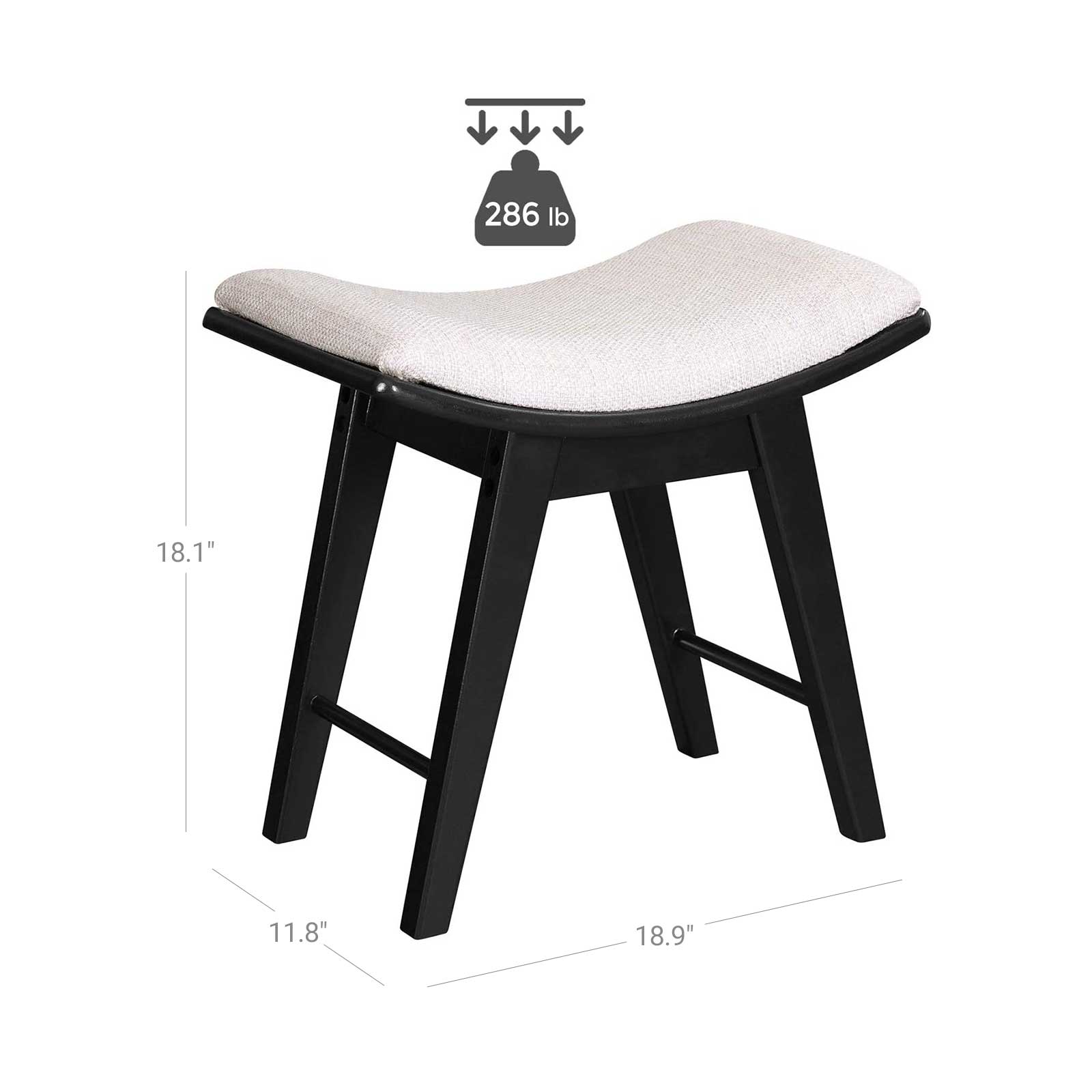 Modern Vanity Stool Vanity Stool SONGMICS