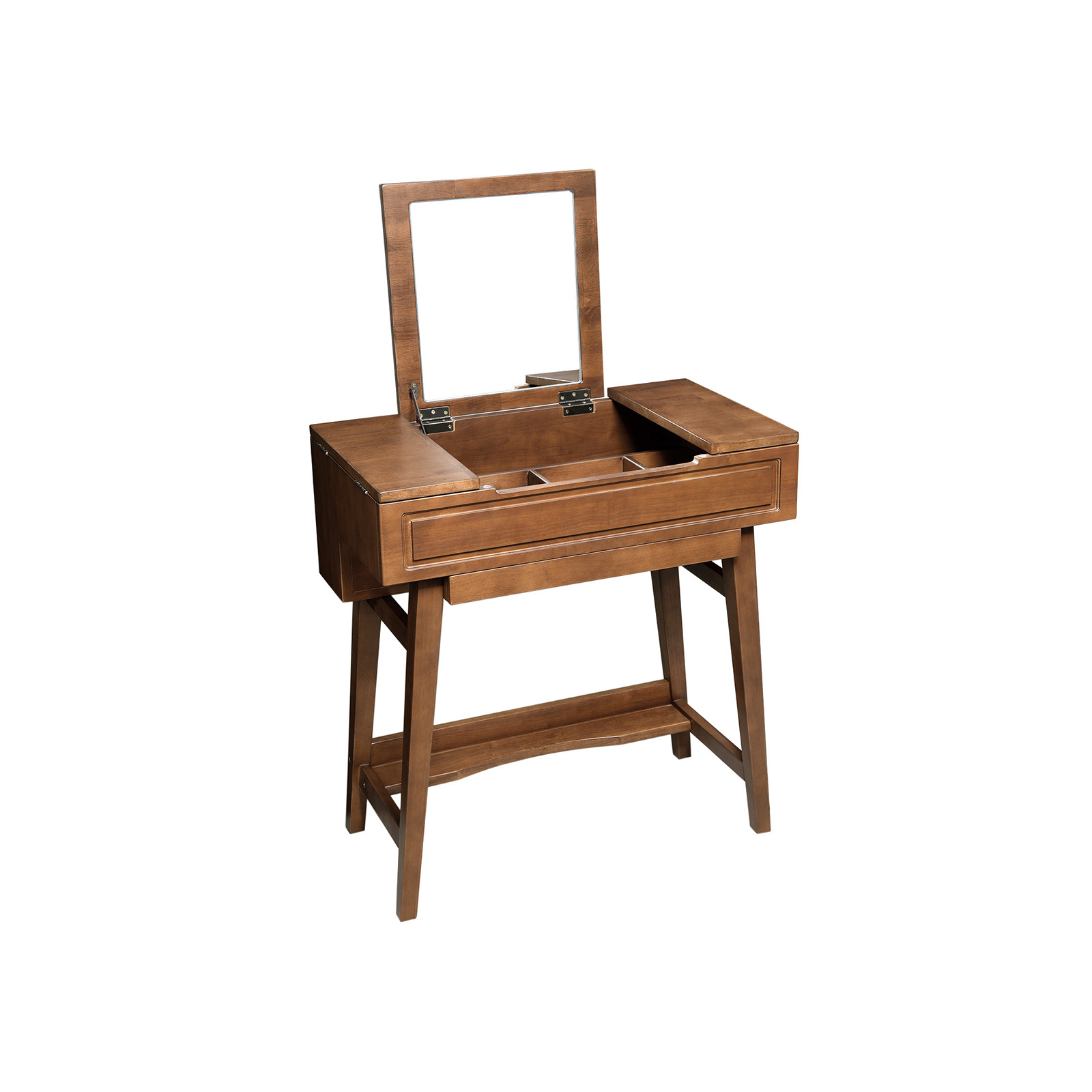 Solid Wood Vanity Table Vanity Table VASAGLE by SONGMICS