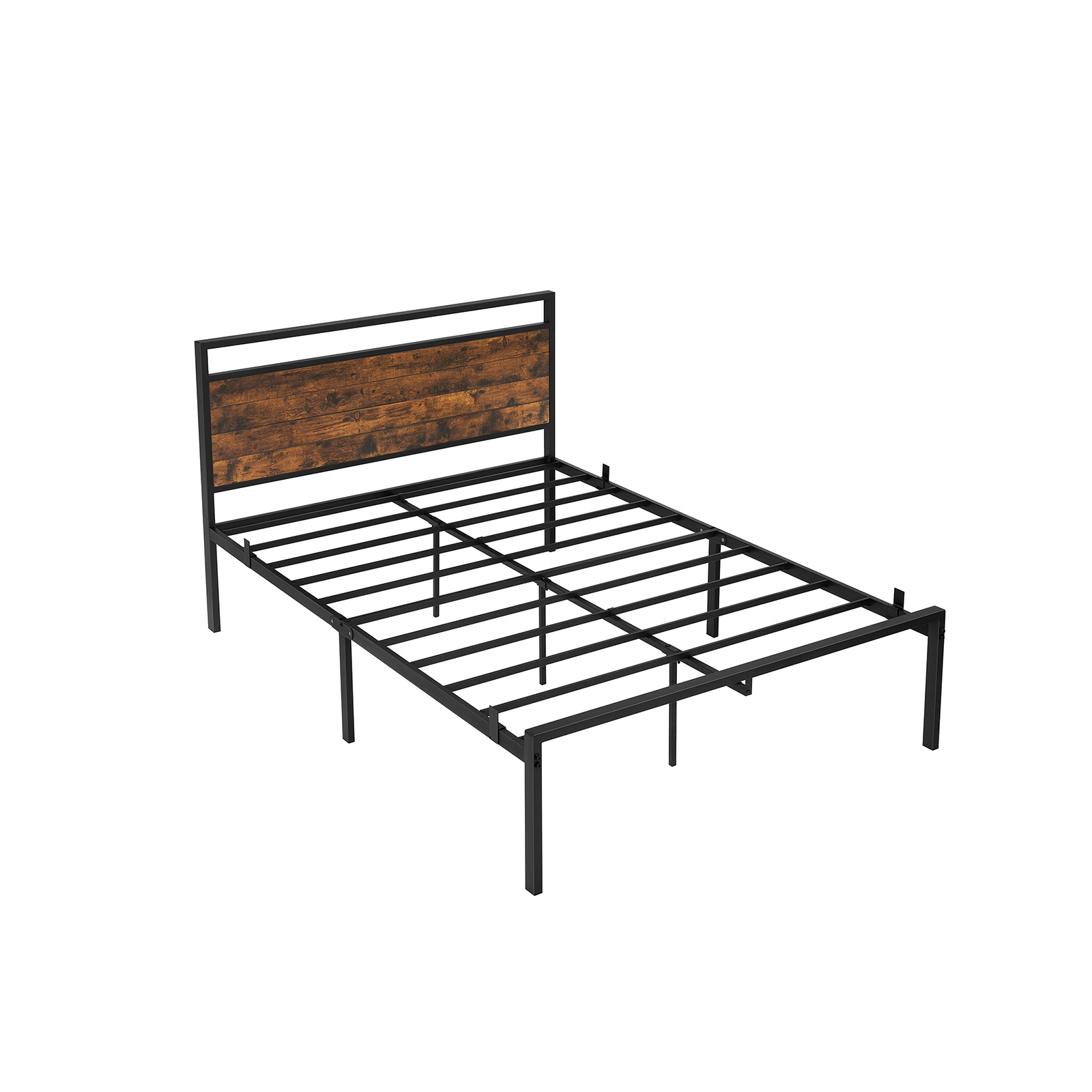 Full Size Metal Bed Frame with Headboard Home Furniture VASAGLE by