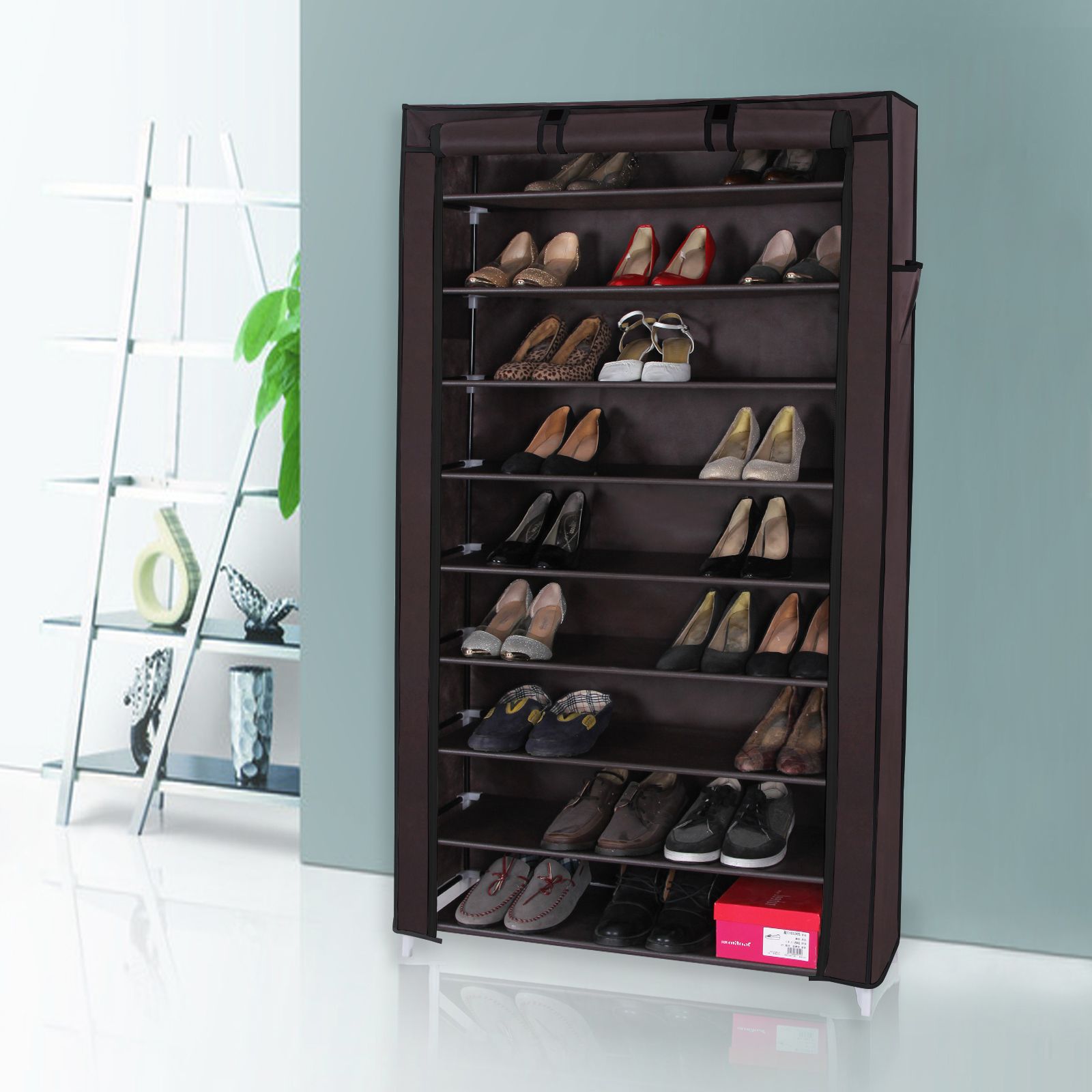 Enclosed Shoe Storage Cabinet