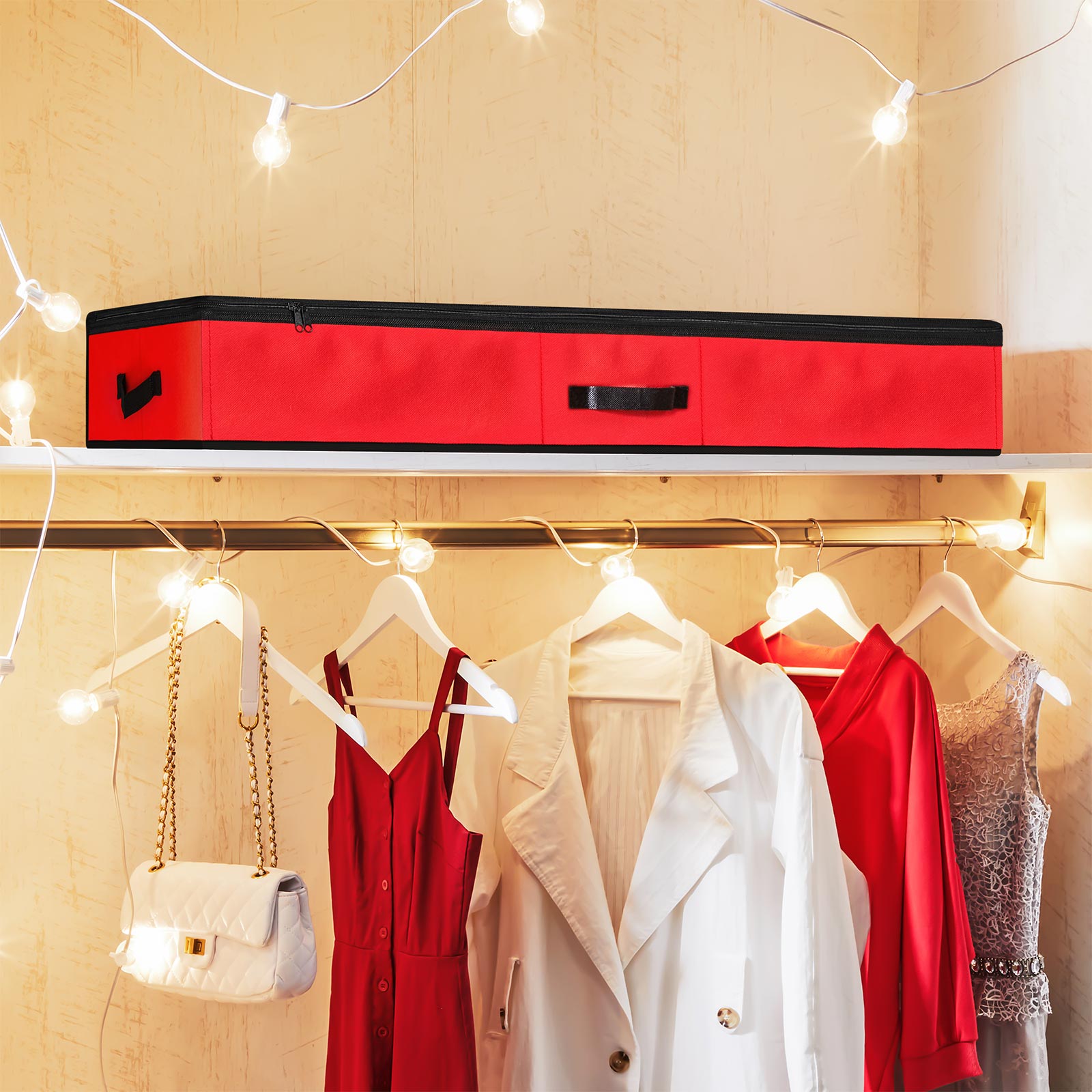 Under Bed Wrapping Paper Storage Bag Home Storage & Organization SONGMICS