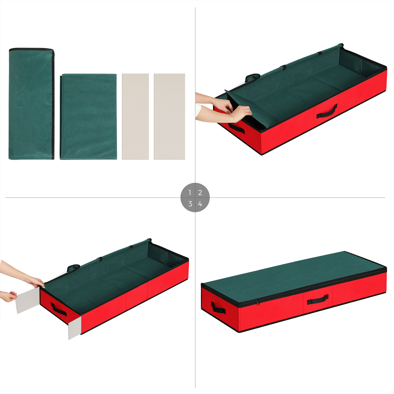 Under Bed Wrapping Paper Storage Bag Home Storage & Organization