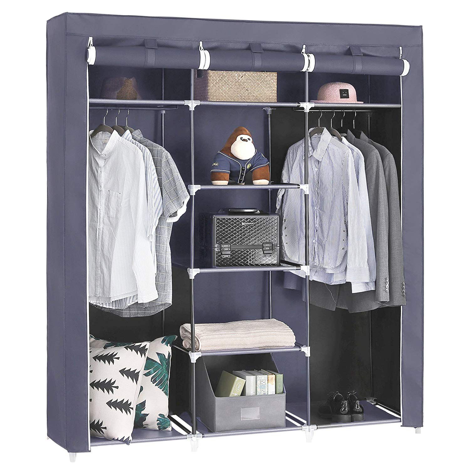 Double Rod Storage Wardrobe