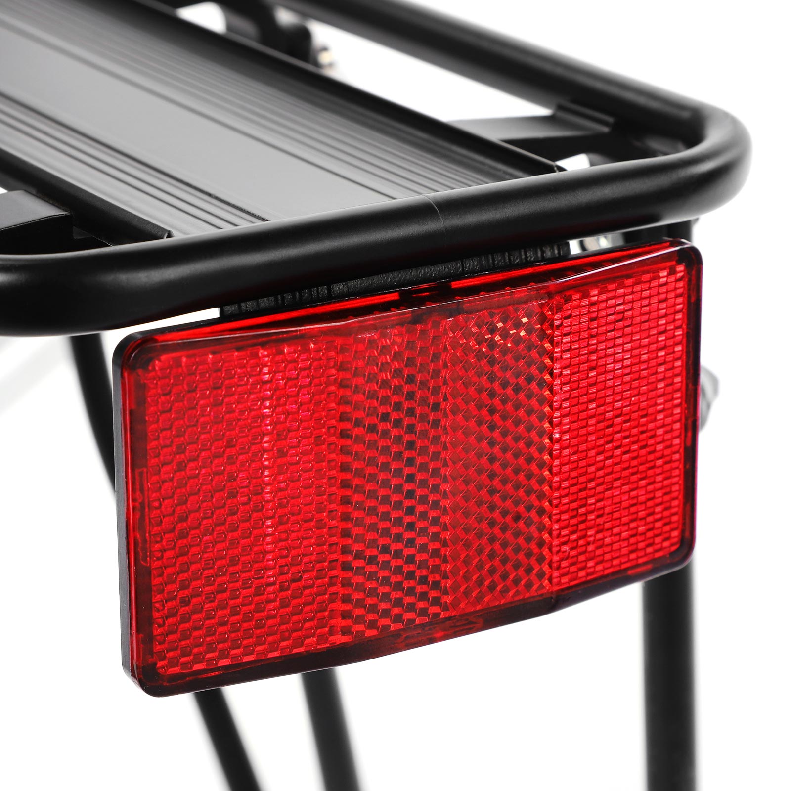 SONGMICS Bike Rear Rack, Bicycle Cargo Carrier, Disc Brake, Adjustable