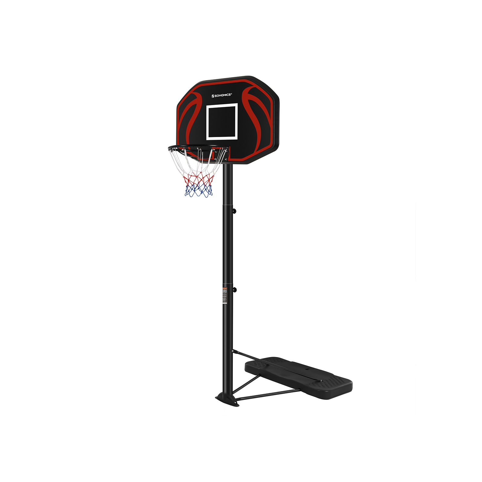 probase steel stand for portable basketball hoop