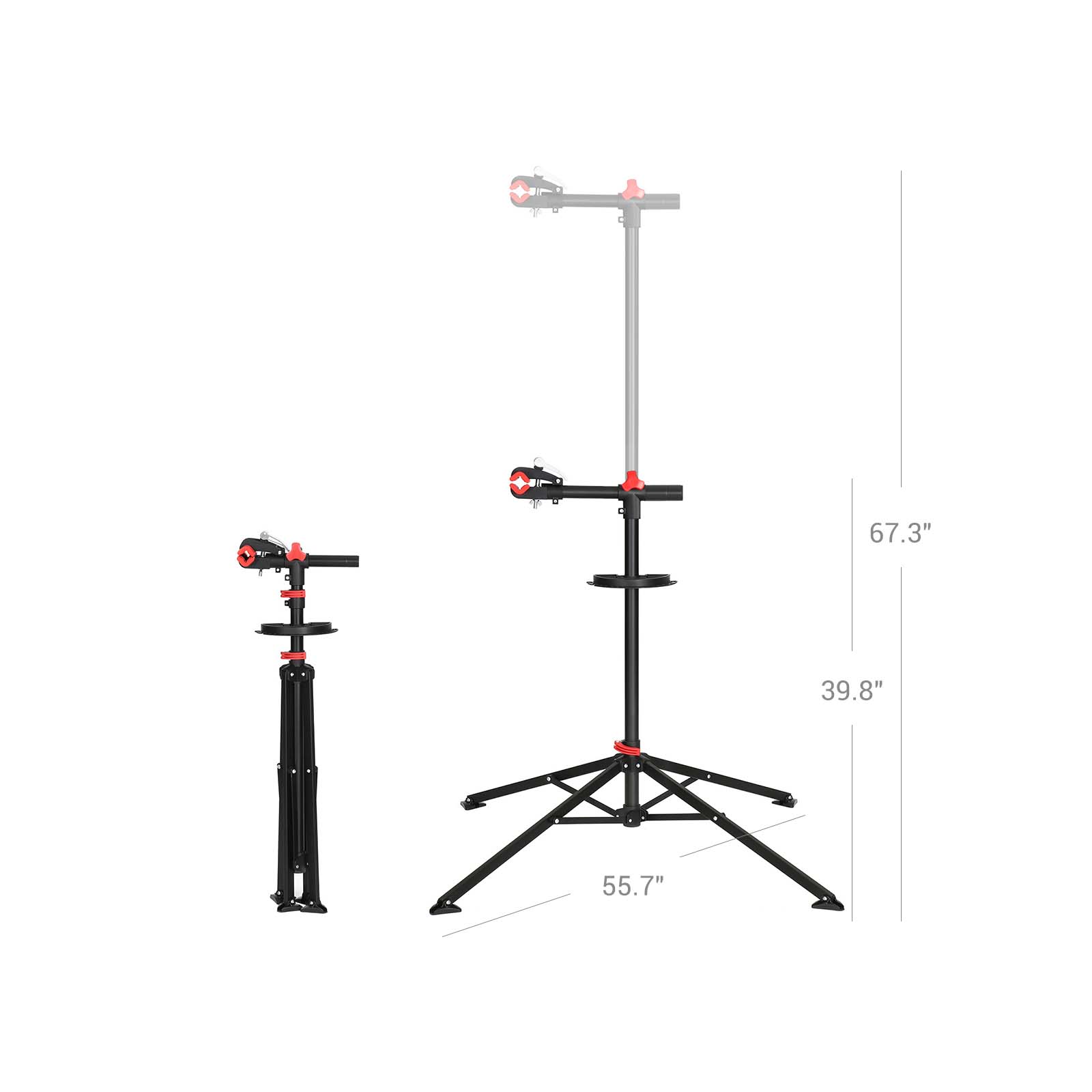 SONGMICS Bike Repair Stand with Multiple Quick Release Design USBR06B